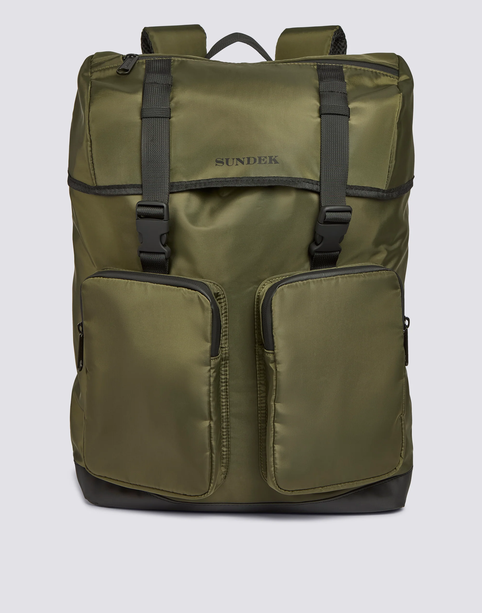 ZAINO IN NYLON SHINY CON TASCHE CARGO