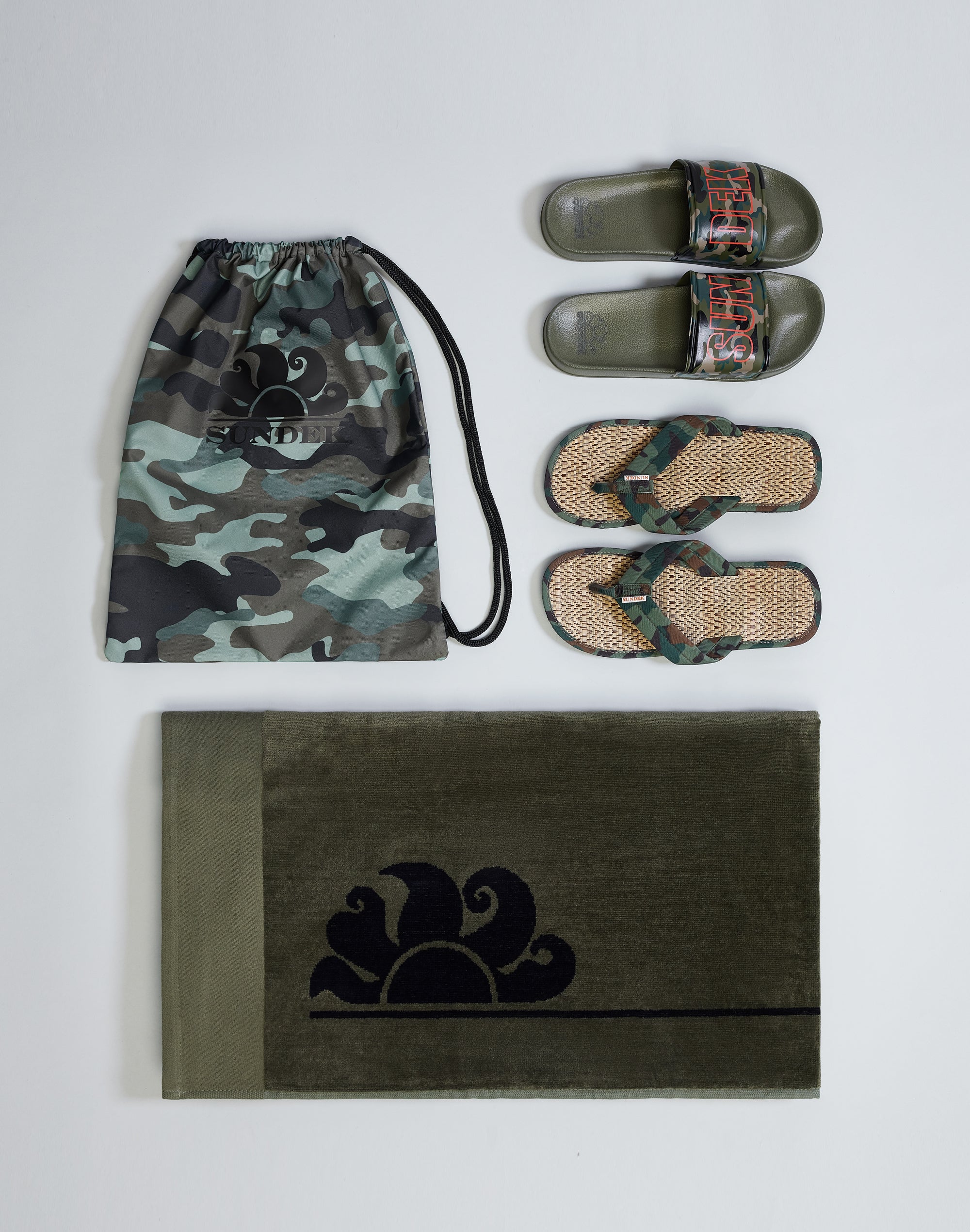 IRVINE - ZAINO SACCA IN NYLON A STAMPA CAMOUFLAGE - Image 4