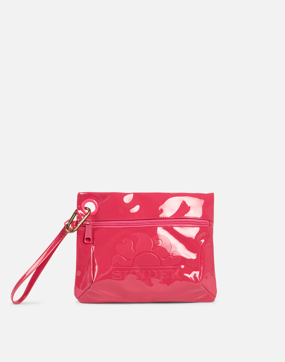 CLUTCH - POCHETTE CON MOSCHETTONE