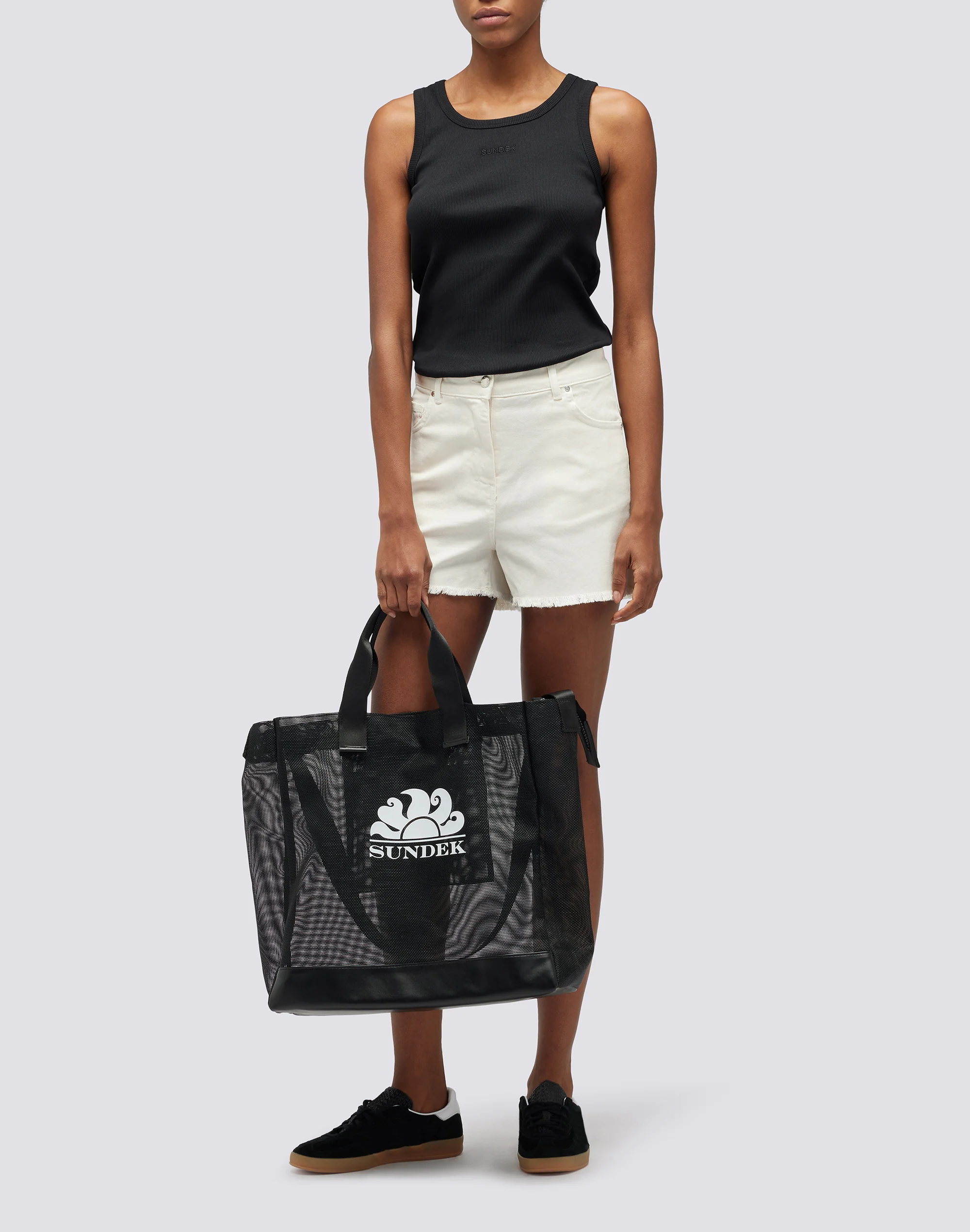 BORSA DA SPIAGGIA GRANDE IN MESH - Image 5