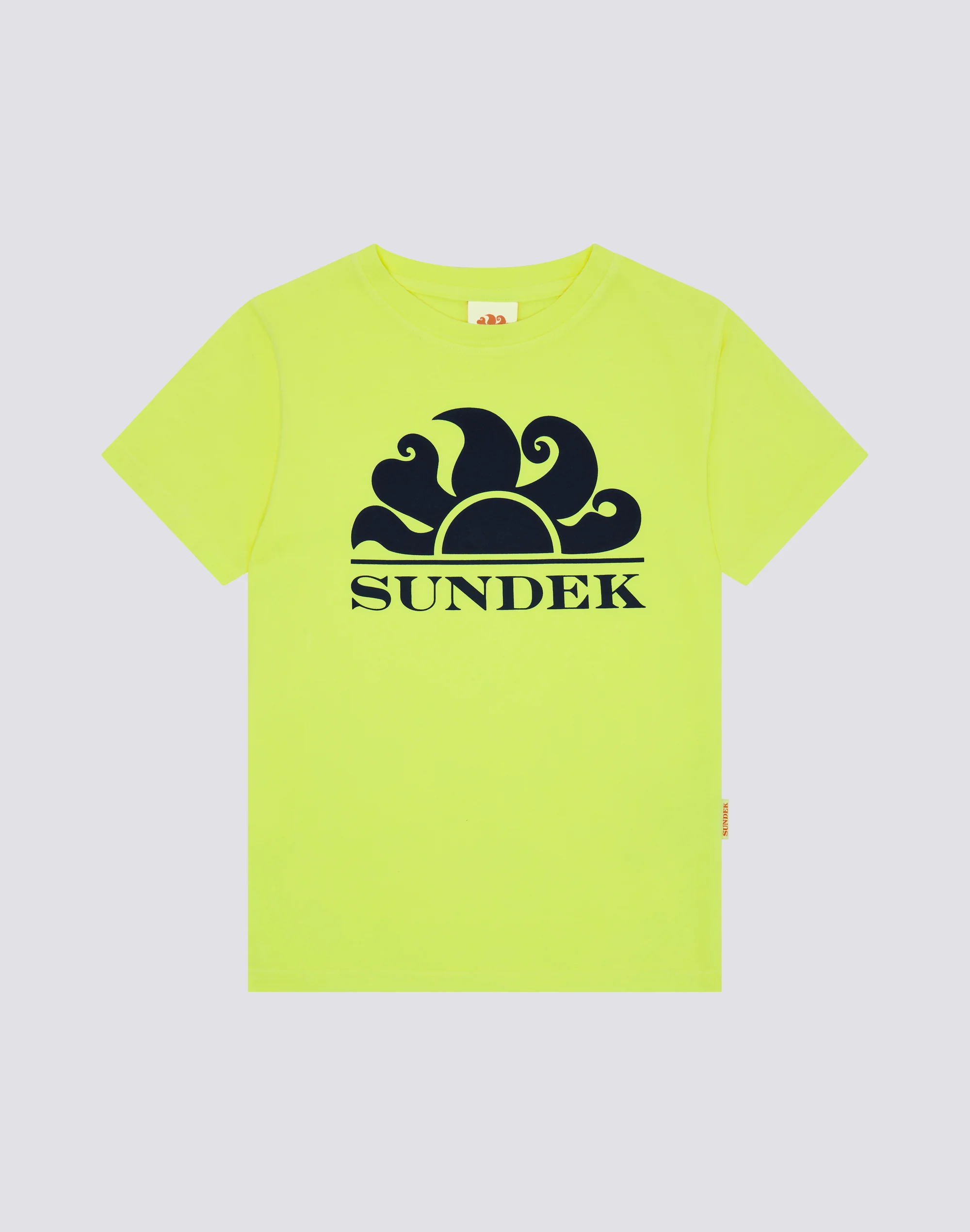 T-SHIRT BAMBINO A MANICA CORTA IN COTONE SOVRATINTO