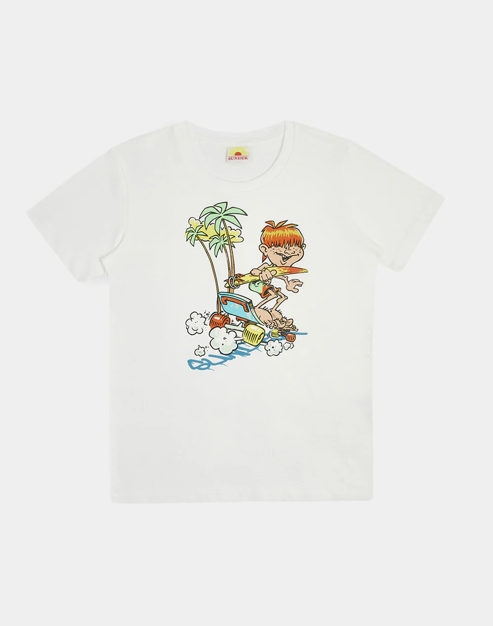 T-SHIRT DA BAMBINO CON STAMPA ARCHIVE