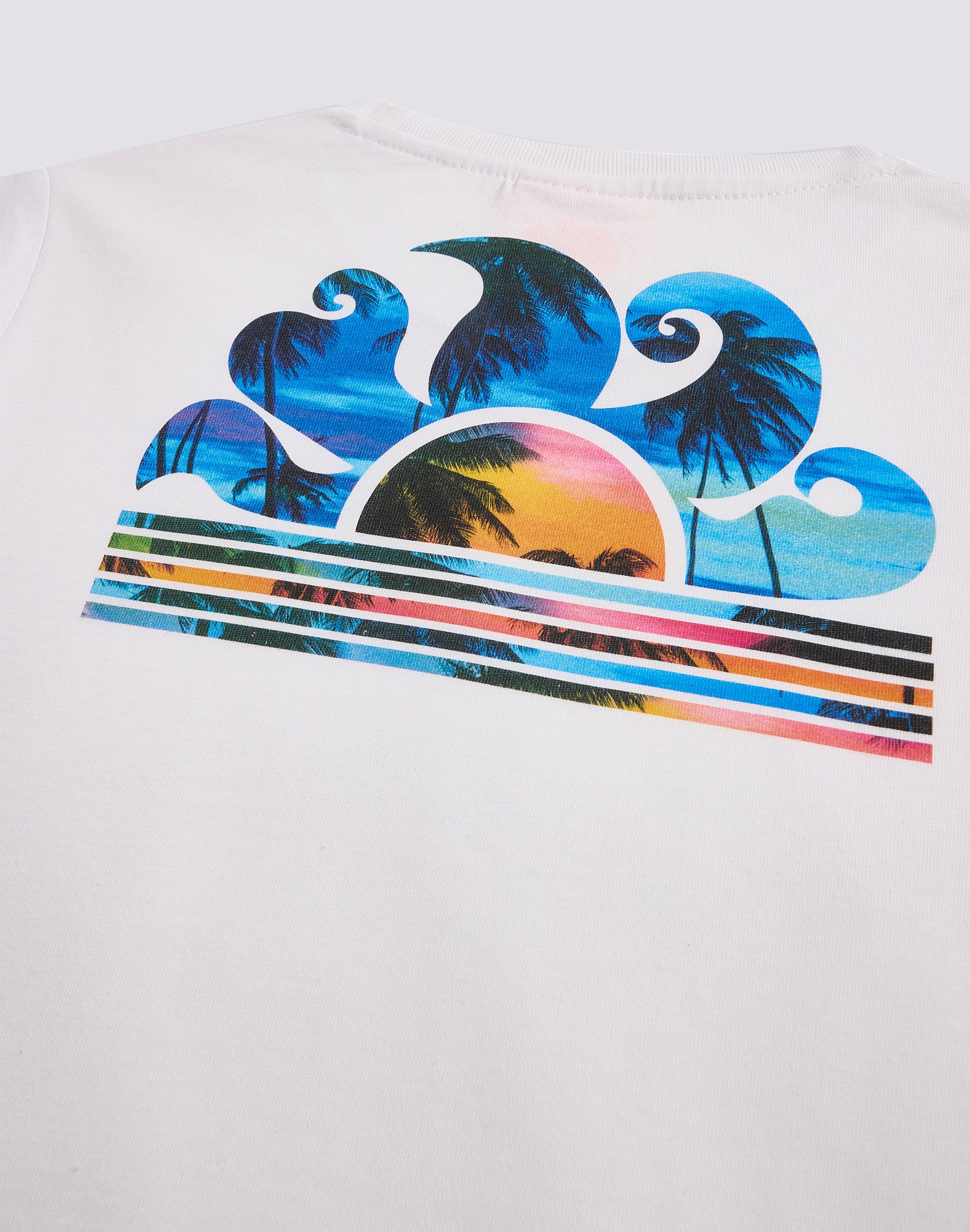 T-SHIRT CON STAMPA BIG PALM - Image 3