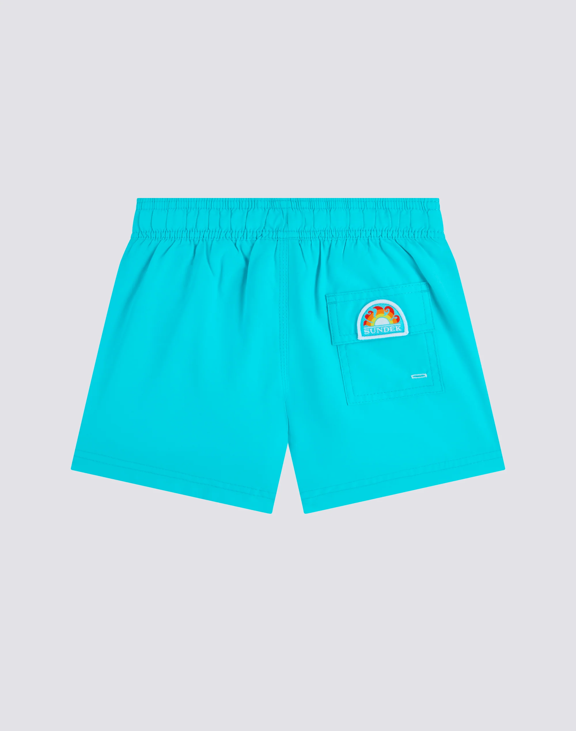 COSTUME DA BAGNO BAMBINO IN POLIESTERE RICICLATO REPREVE® CON DETTAGLI TRICOLORE