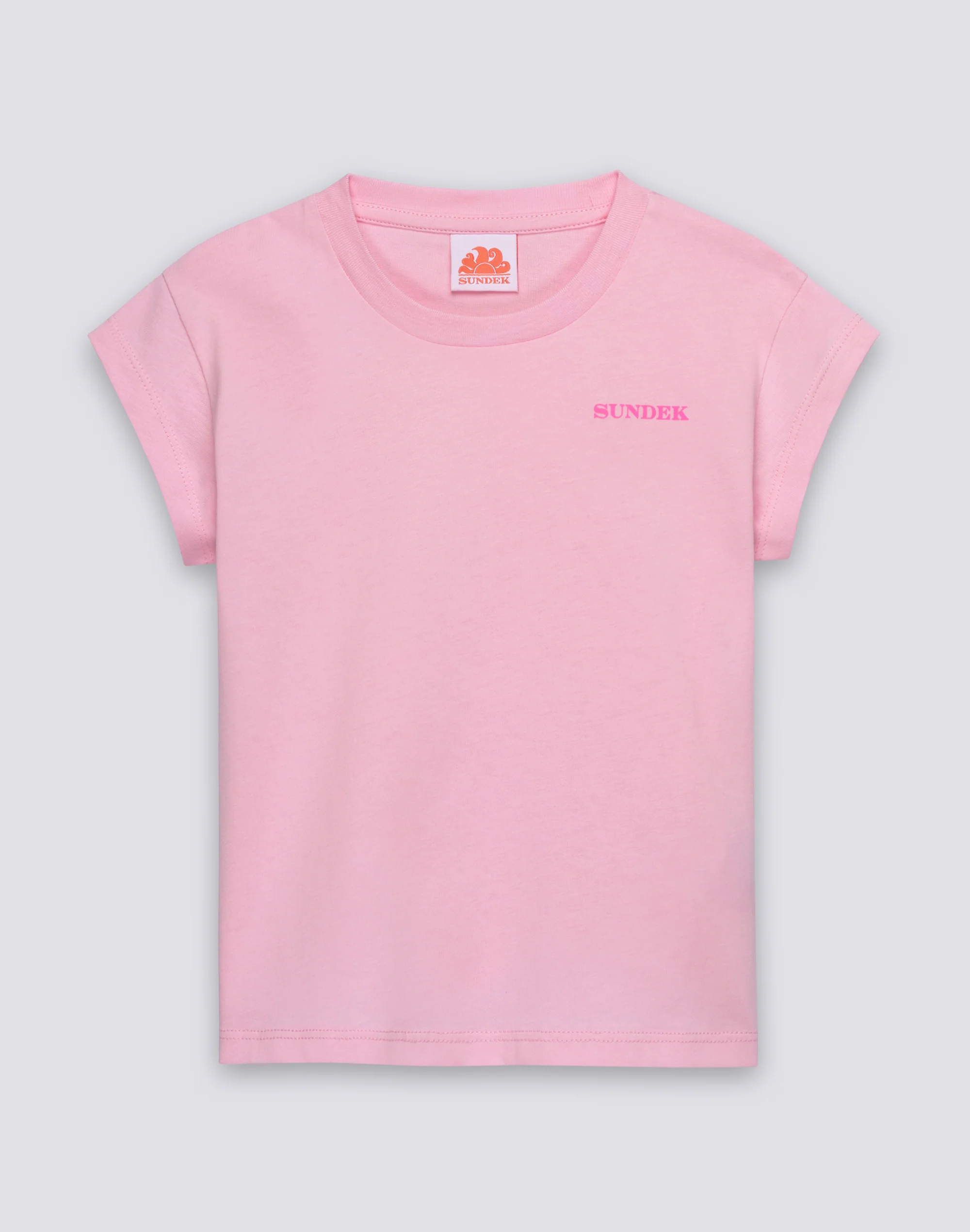 T-SHIRT BAMBINA CON LOGO DEGRADÉ - Image 2