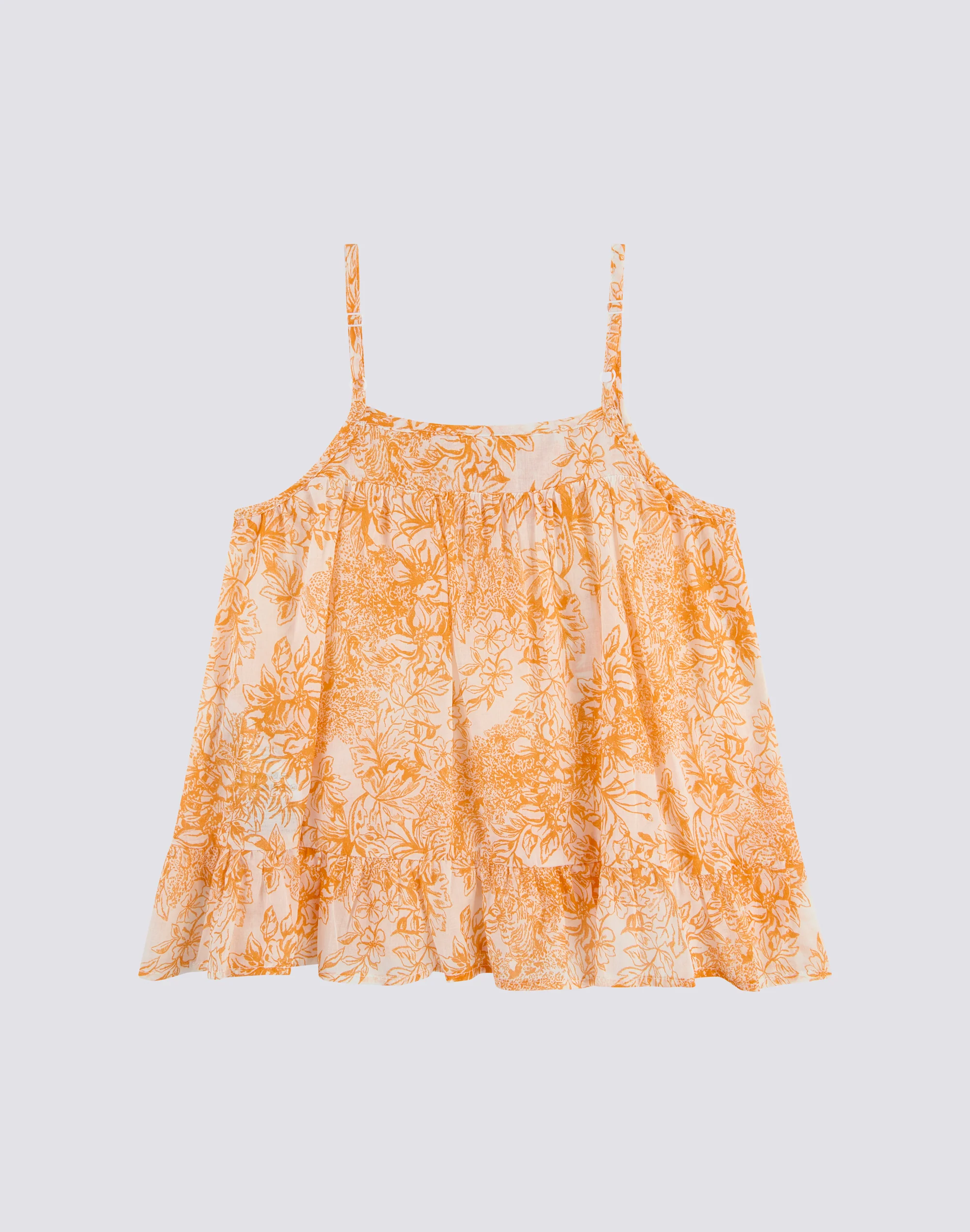 TOP A LACCINI CON STAMPA FLEUR DE JOIE - Image 2