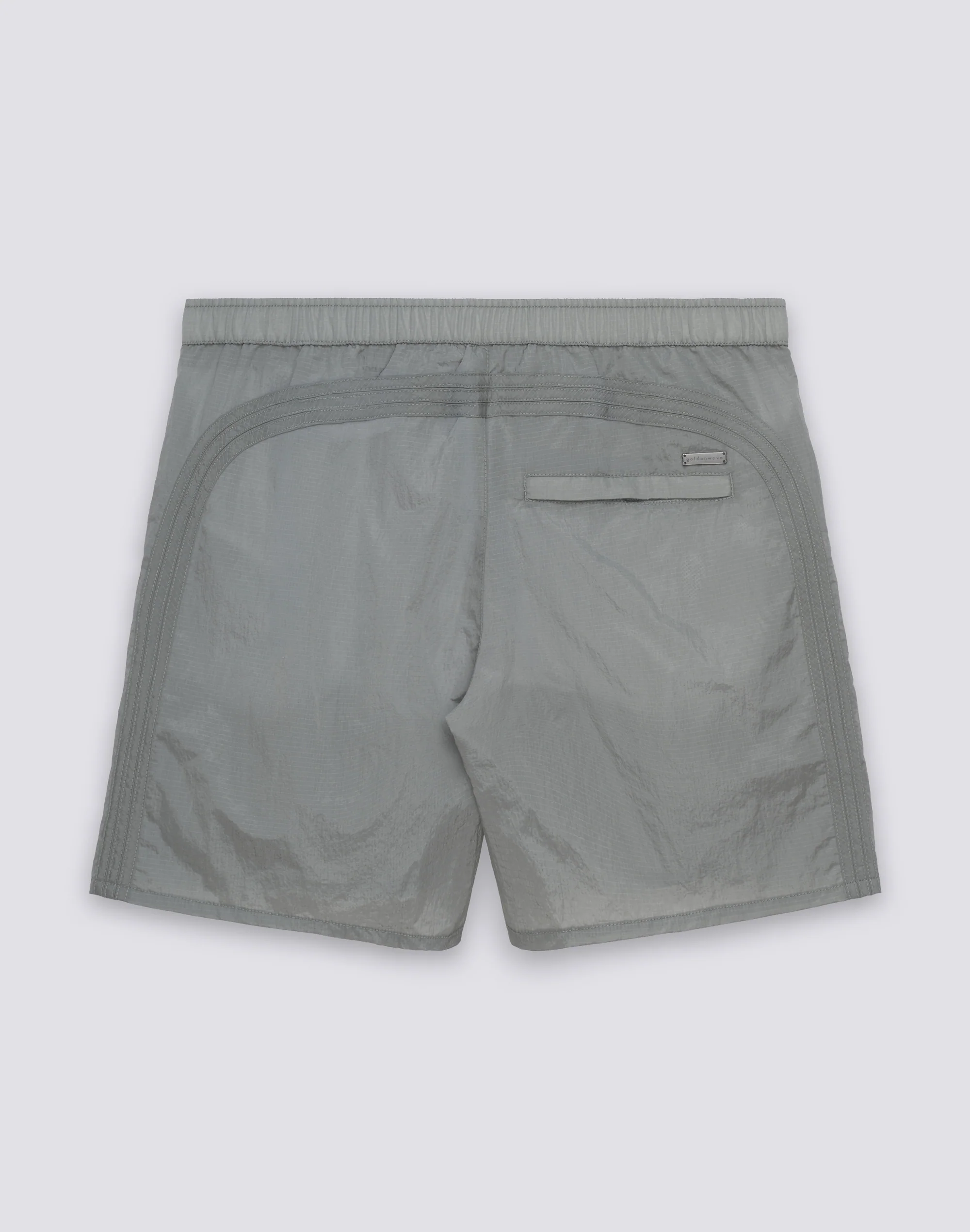 COSTUME DA BAGNO UOMO LUNGO GOLDENWAVE CON VITA SEMI ELASTICATA IN NYLON RIPSTOP - Image 2