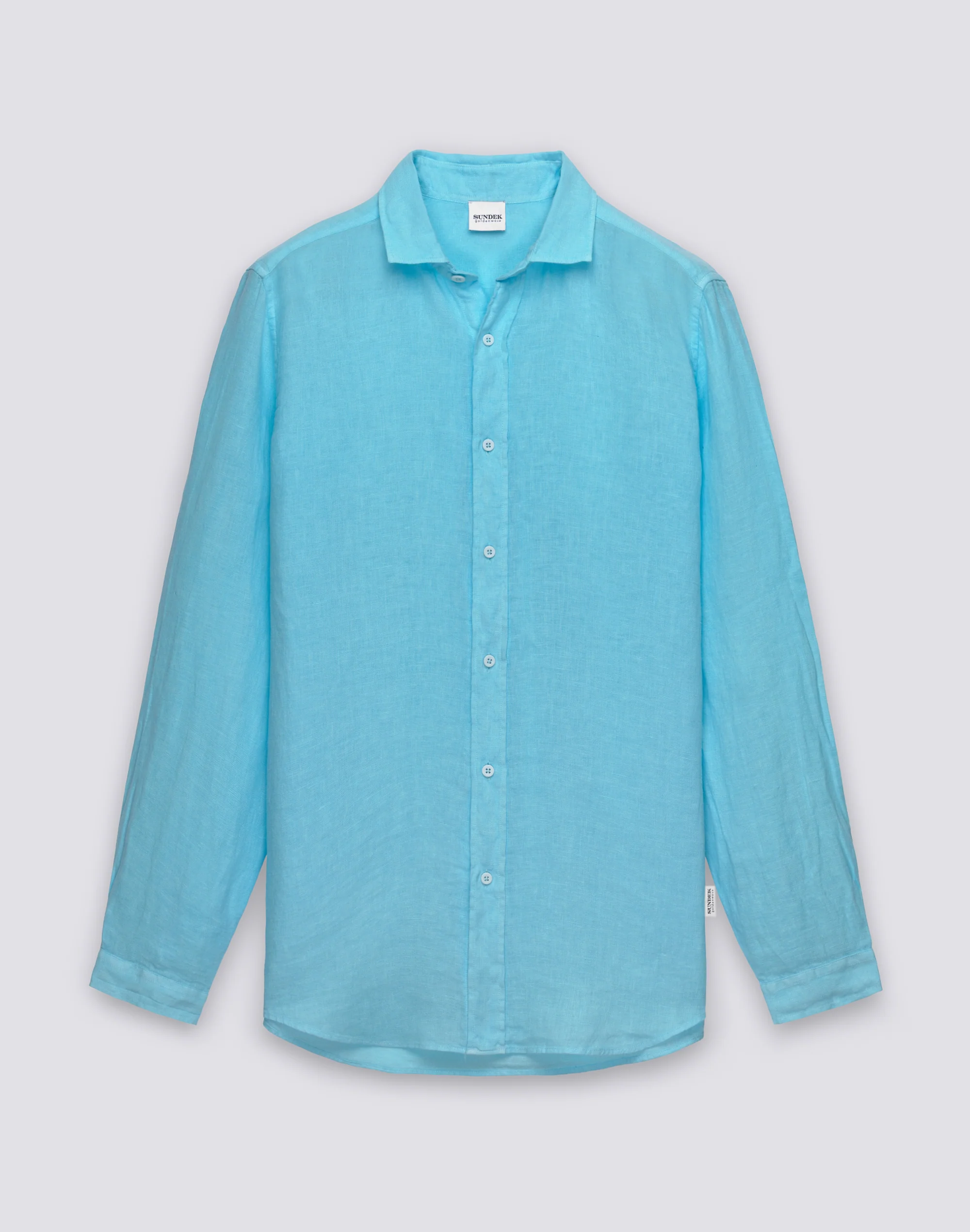 CAMICIA DA UOMO IN LINO TINTO CAPO