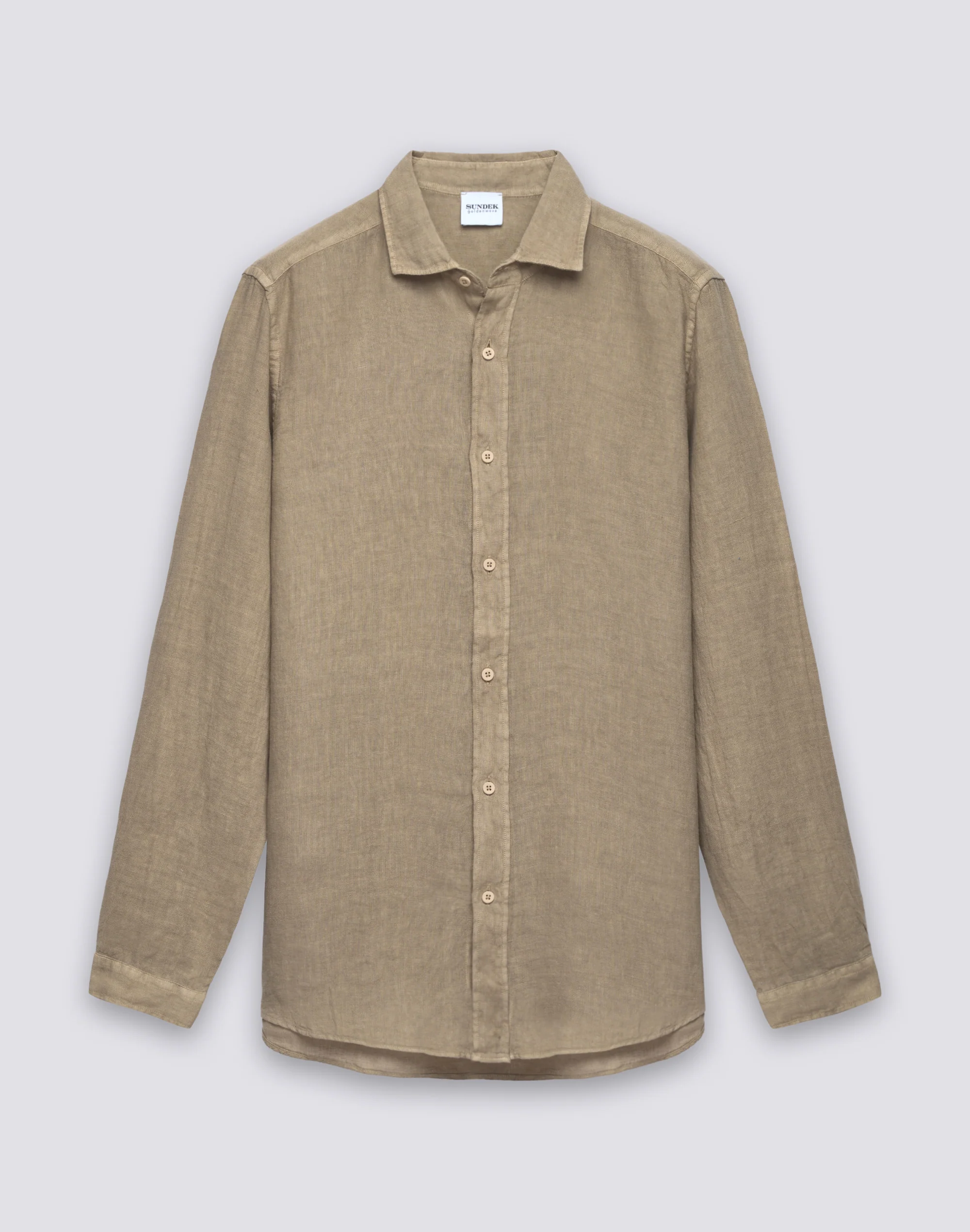 CAMICIA DA UOMO IN LINO TINTO CAPO - Image 5