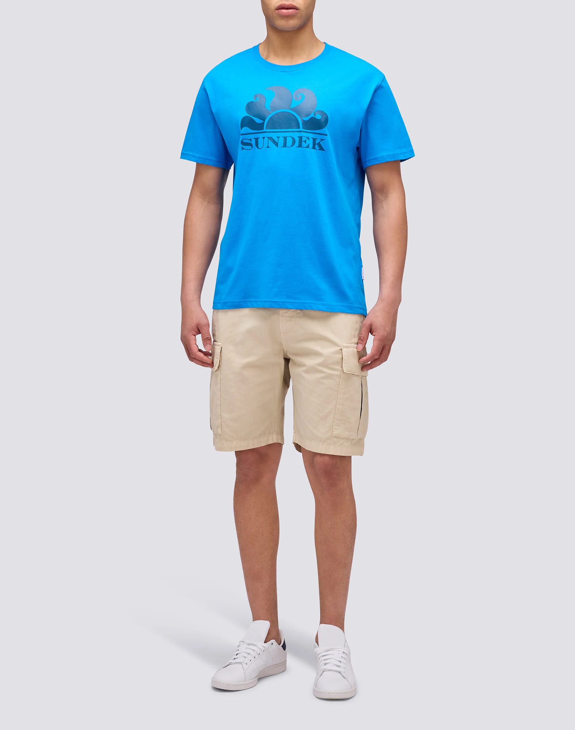 T-SHIRT GIROCOLLO CON STAMPA LOGO - Image 3