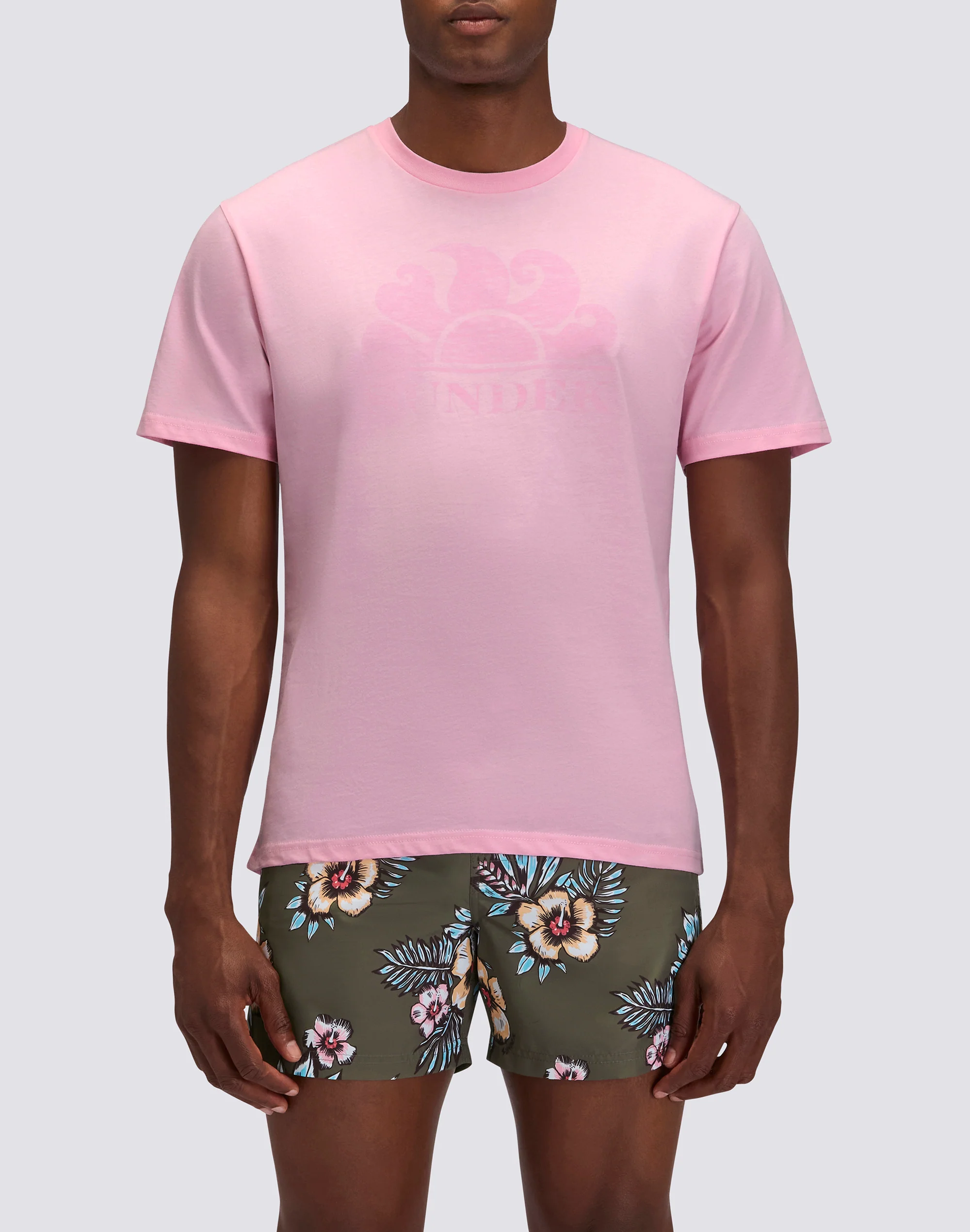 T-SHIRT UOMO A MANICHE CORTE CON LOGO