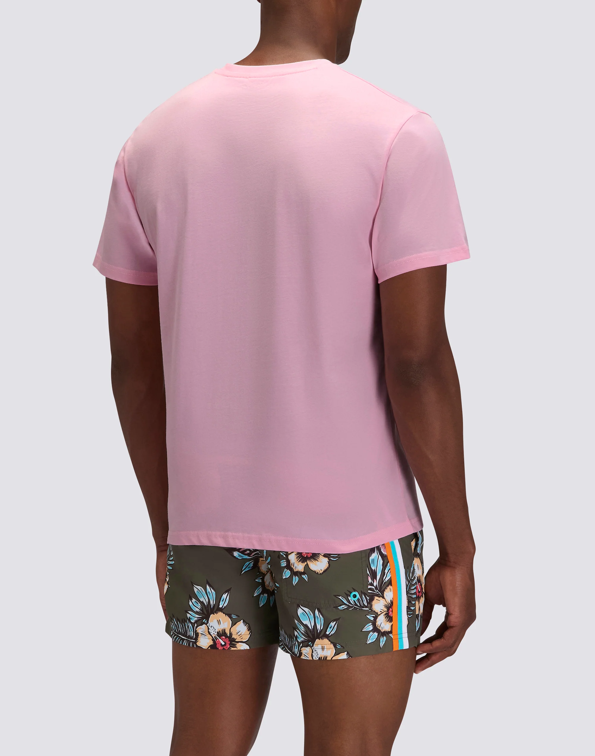 T-SHIRT UOMO A MANICHE CORTE CON LOGO - Image 2