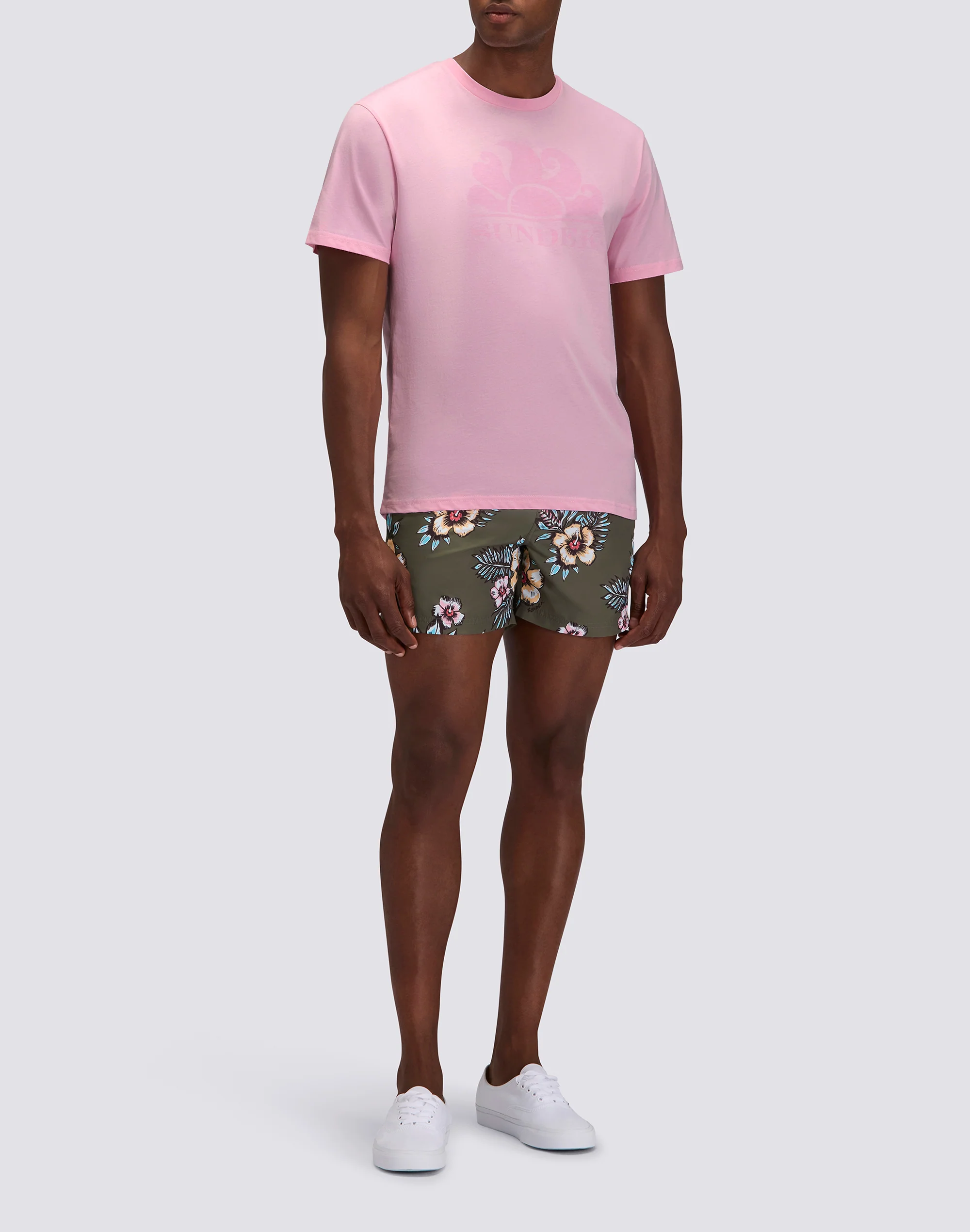 T-SHIRT UOMO A MANICHE CORTE CON LOGO - Image 3