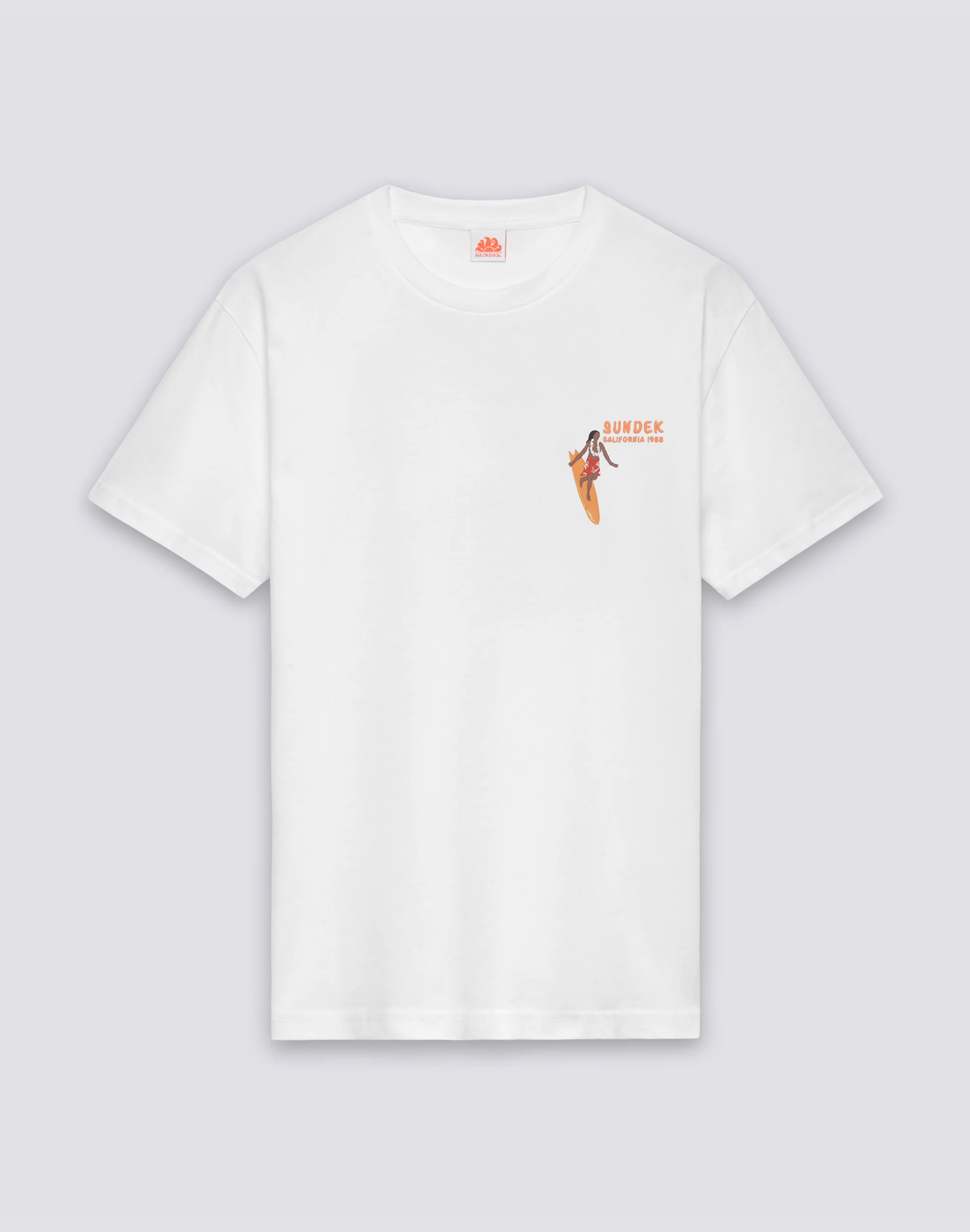 T-SHIRT DA UOMO A GIROCOLLO CON STAMPA E RICAMO