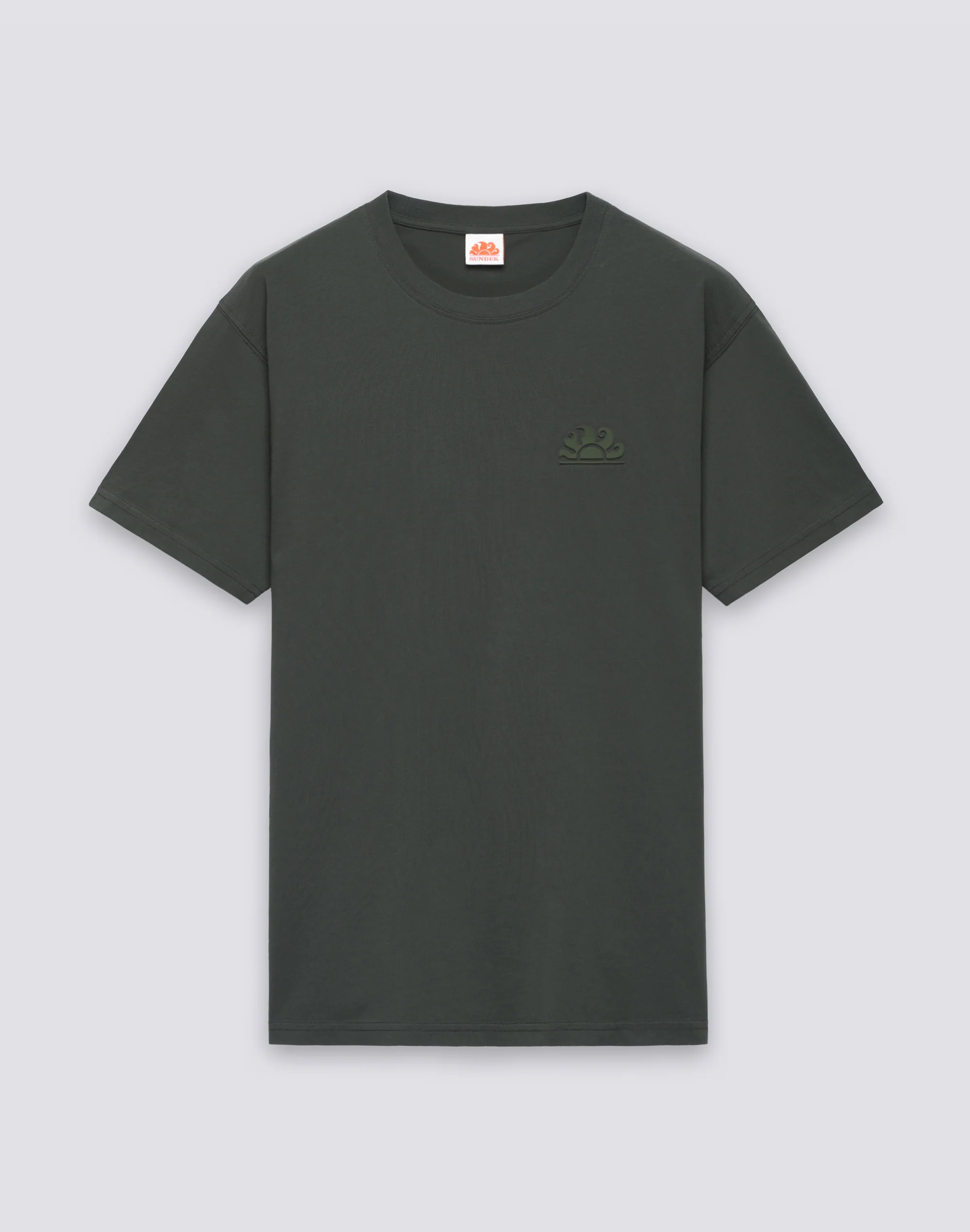 T-SHIRT UOMO A GIROCOLLO CON LOGO EMBOSSATO - Image 5