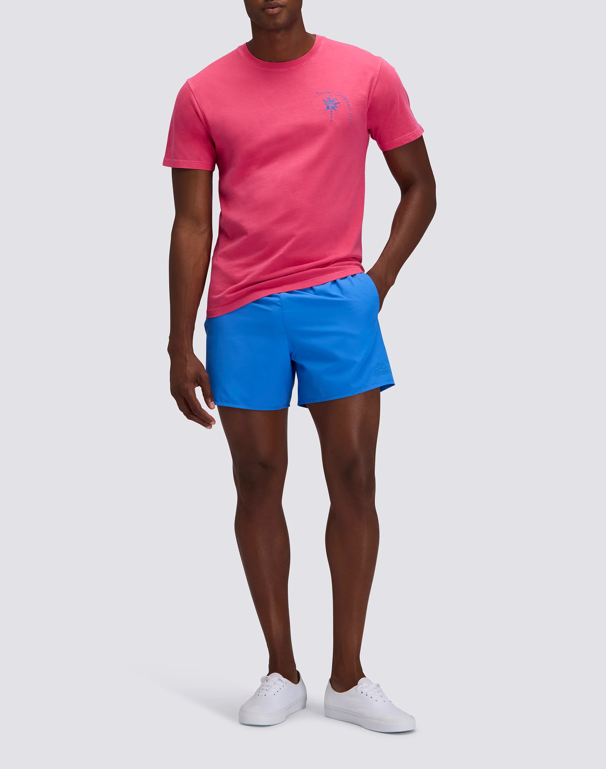 T-SHIRT UOMO A GIROCOLLO CON RICAMO PALMINA - Image 3