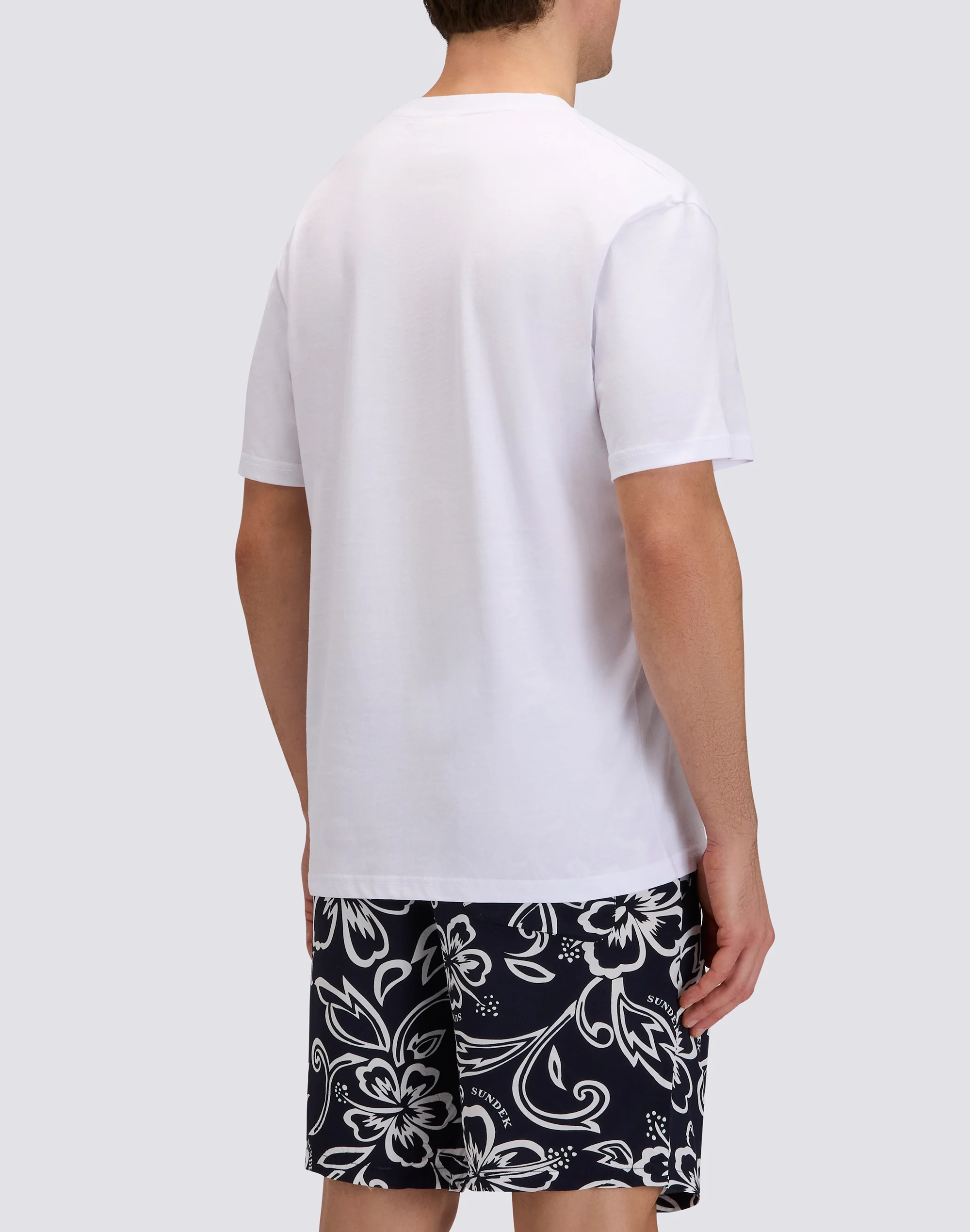 T-SHIRT UOMO A GIROCOLLO CON STAMPA ARCHIVE HIBISCUS - Image 2