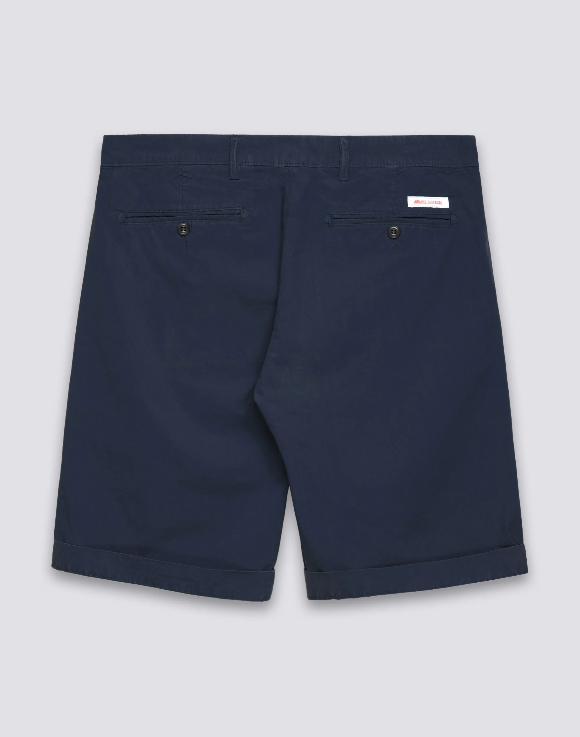 WALKSHORT UOMO TINTO CAPO IN POPELINE STRETCH - Image 2