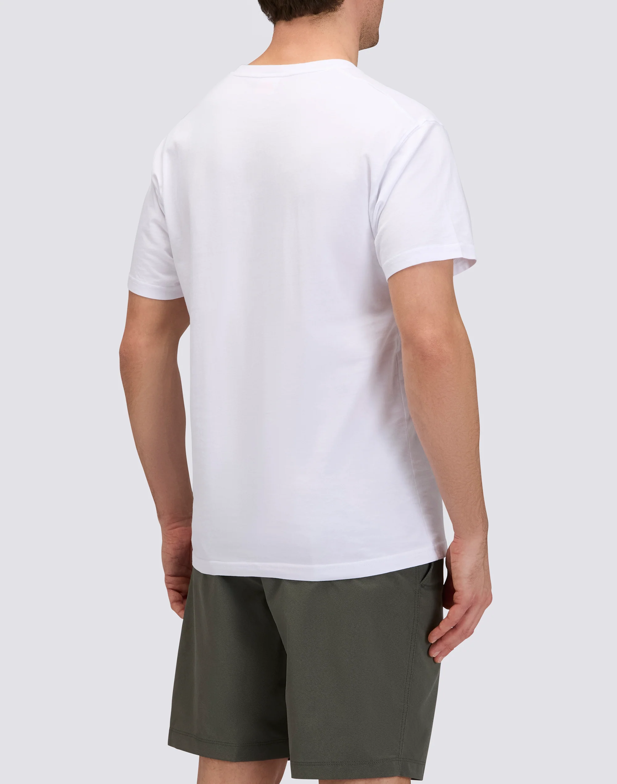 T-SHIRT CAPSULE MICROSTAMPA CON PALMA - Image 2