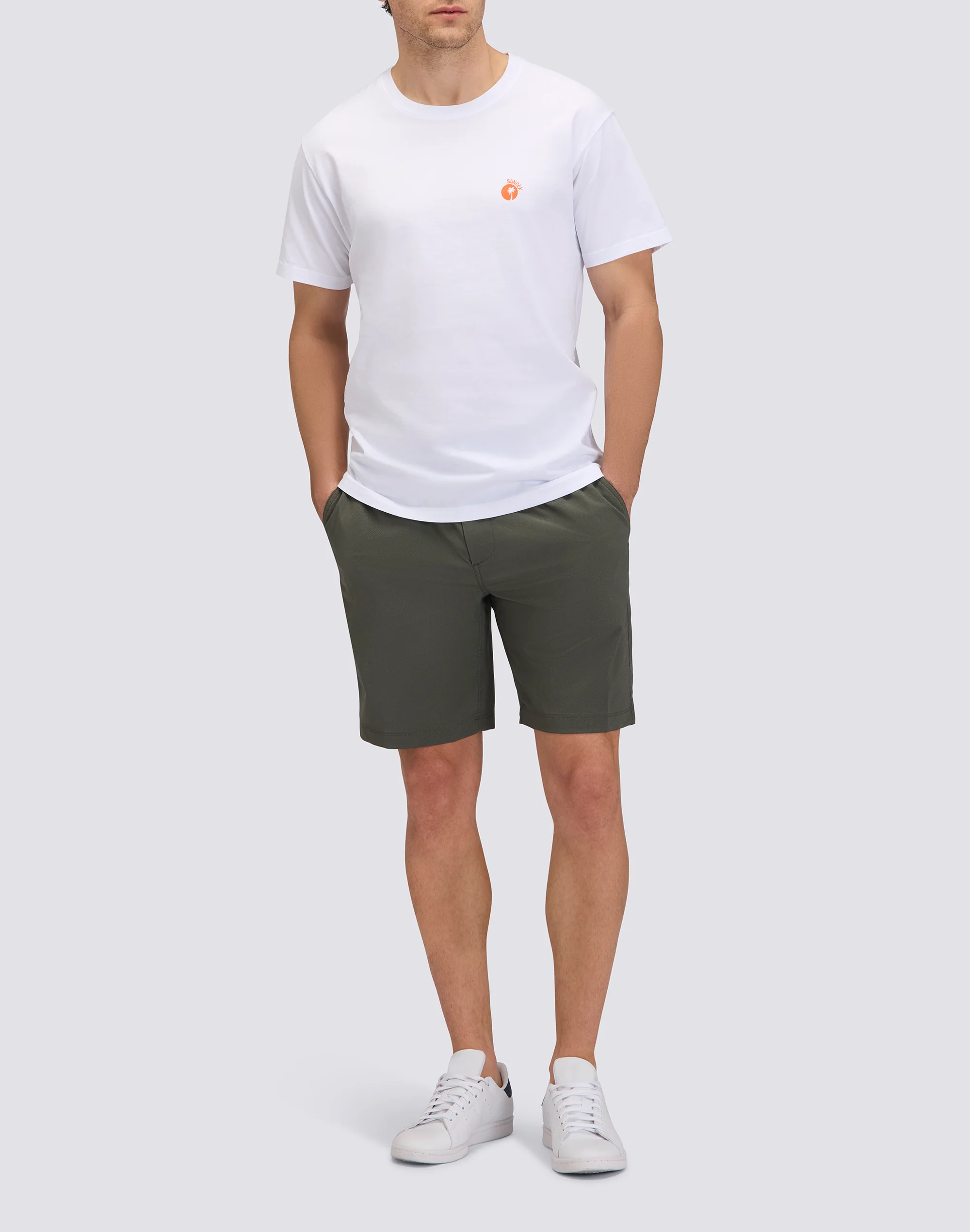T-SHIRT CAPSULE MICROSTAMPA CON PALMA - Image 3