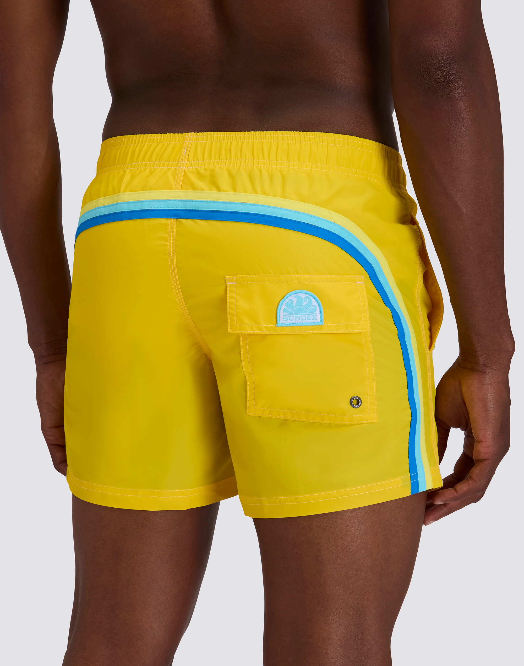 COSTUME DA BAGNO UOMO CORTO VITA ELASTICATA ICONIC TAFFETA - Image 3