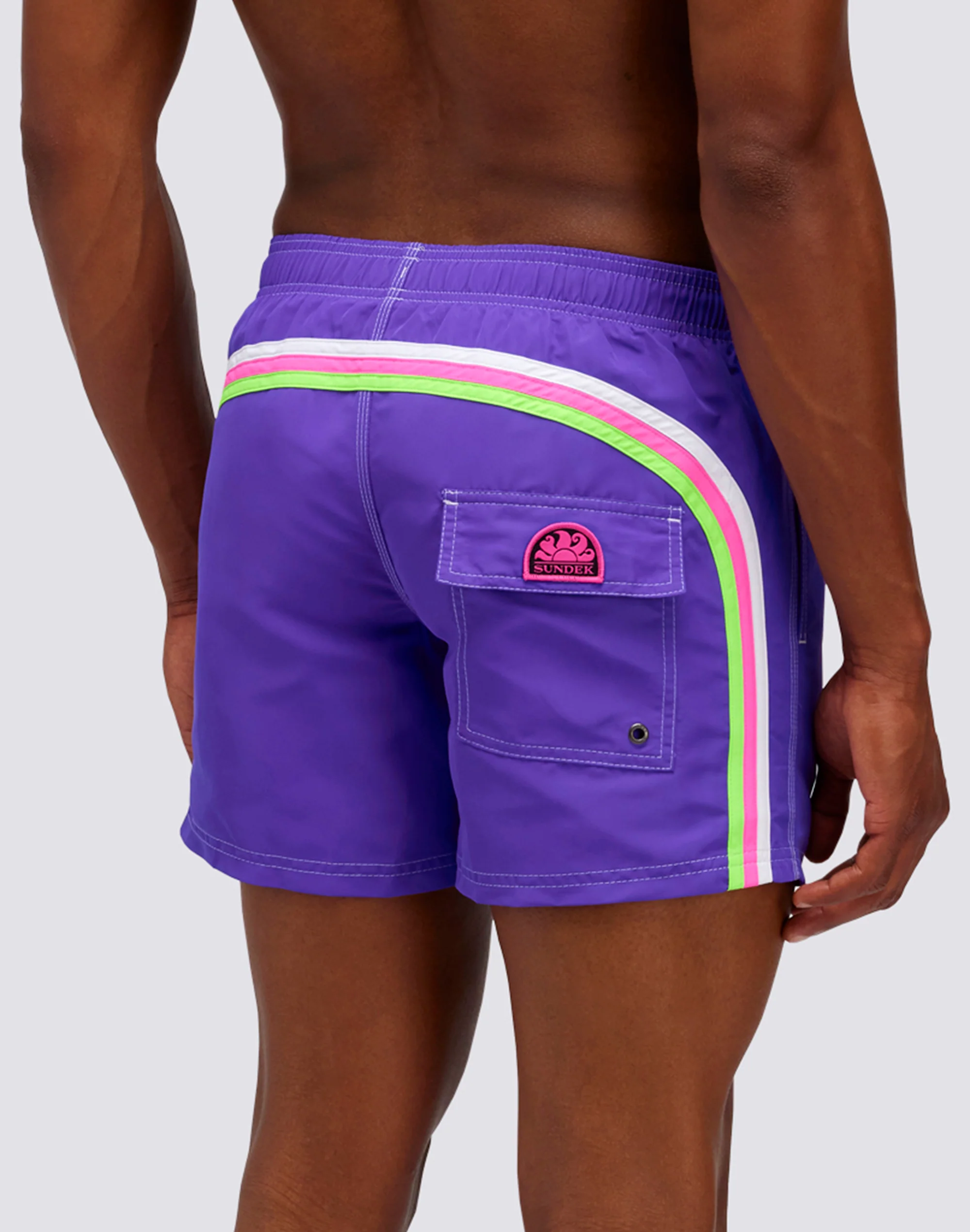 COSTUME DA BAGNO UOMO VIOLA FLUO