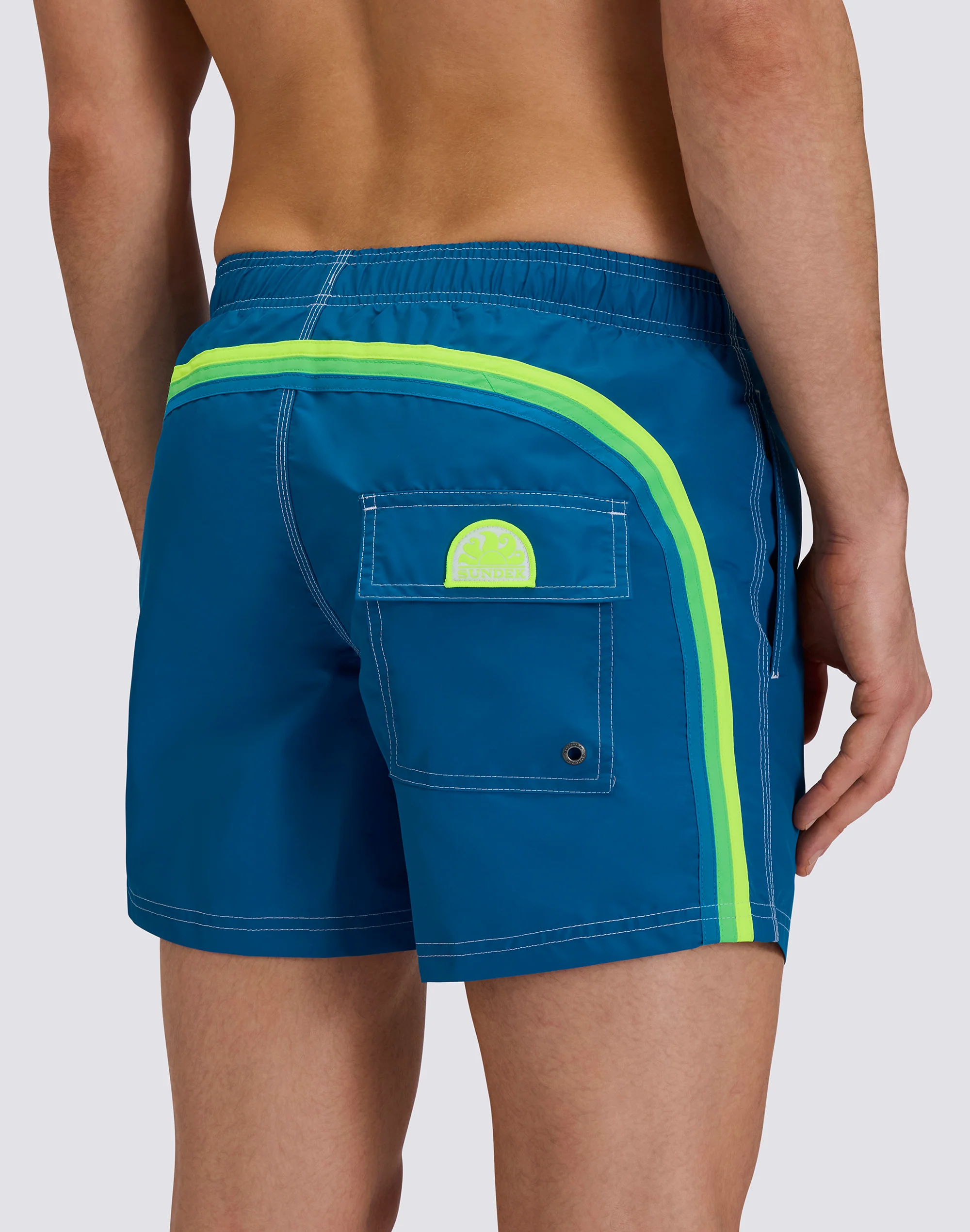 COSTUME DA BAGNO UOMO CORTO VITA ELASTICATA ICONIC TAFFETA - Image 3
