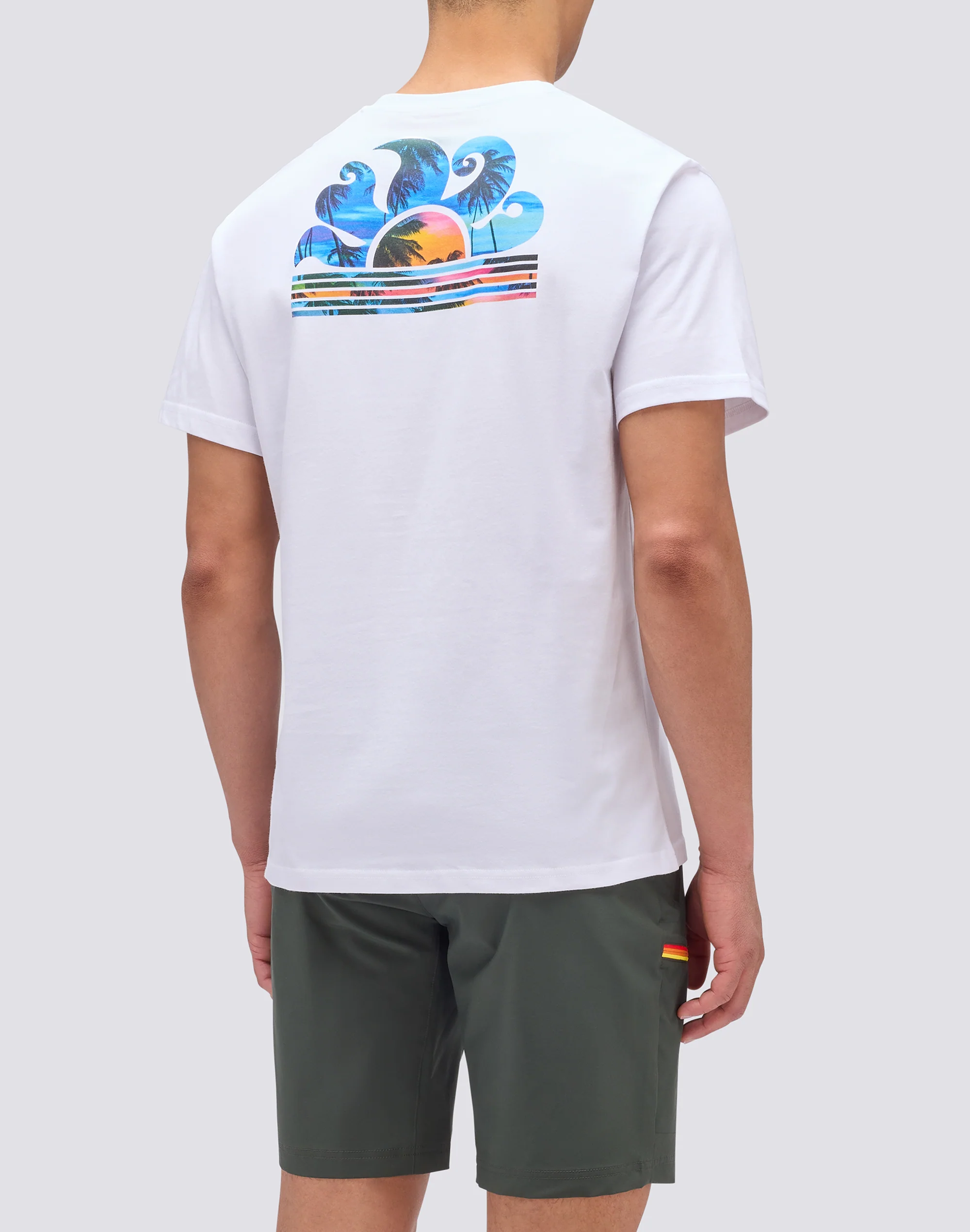 T-SHIRT CON STAMPA PALMA