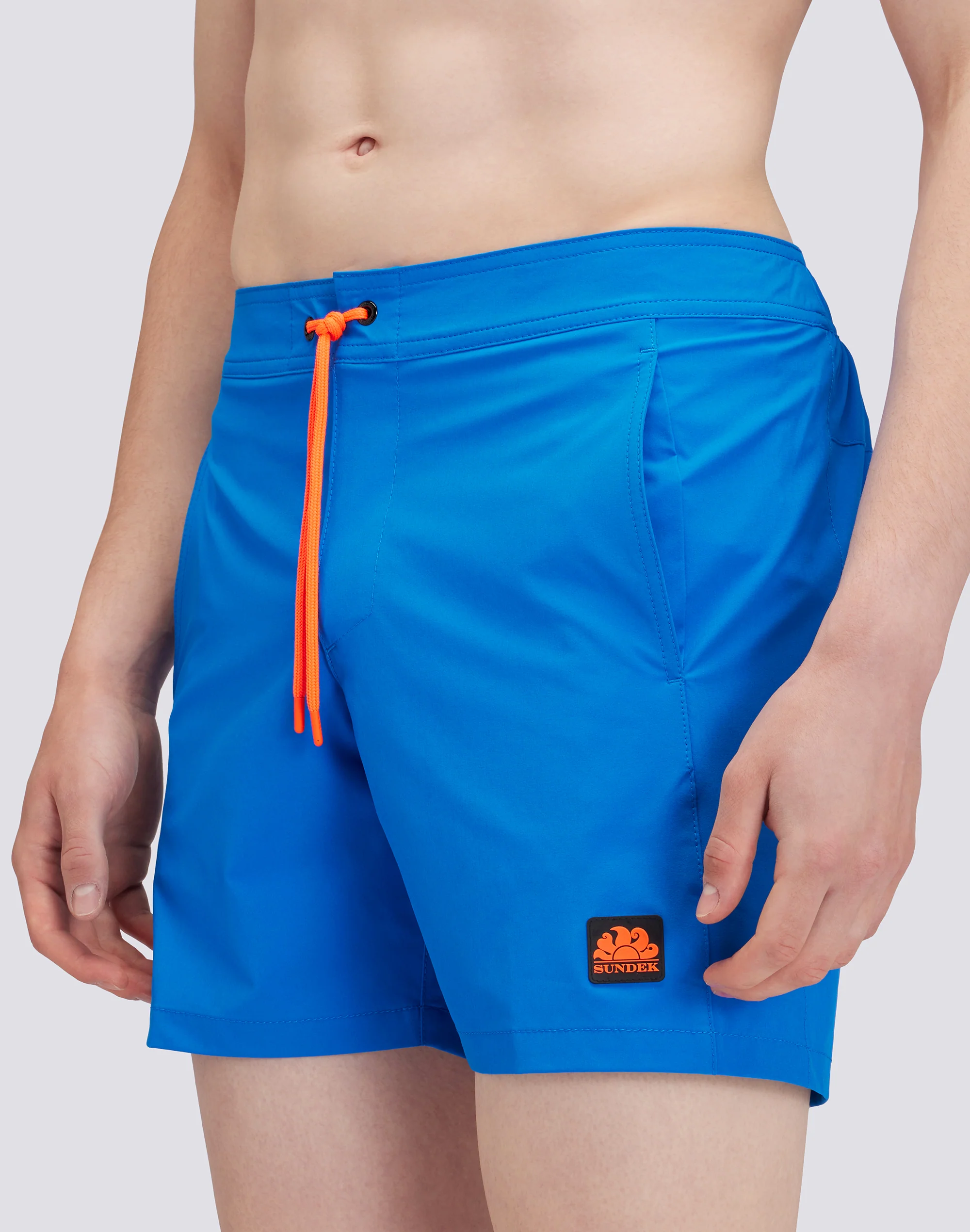 COSTUME DA BAGNO LUNGHEZZA MEDIO IN TESSUTO STRETCH - Image 2