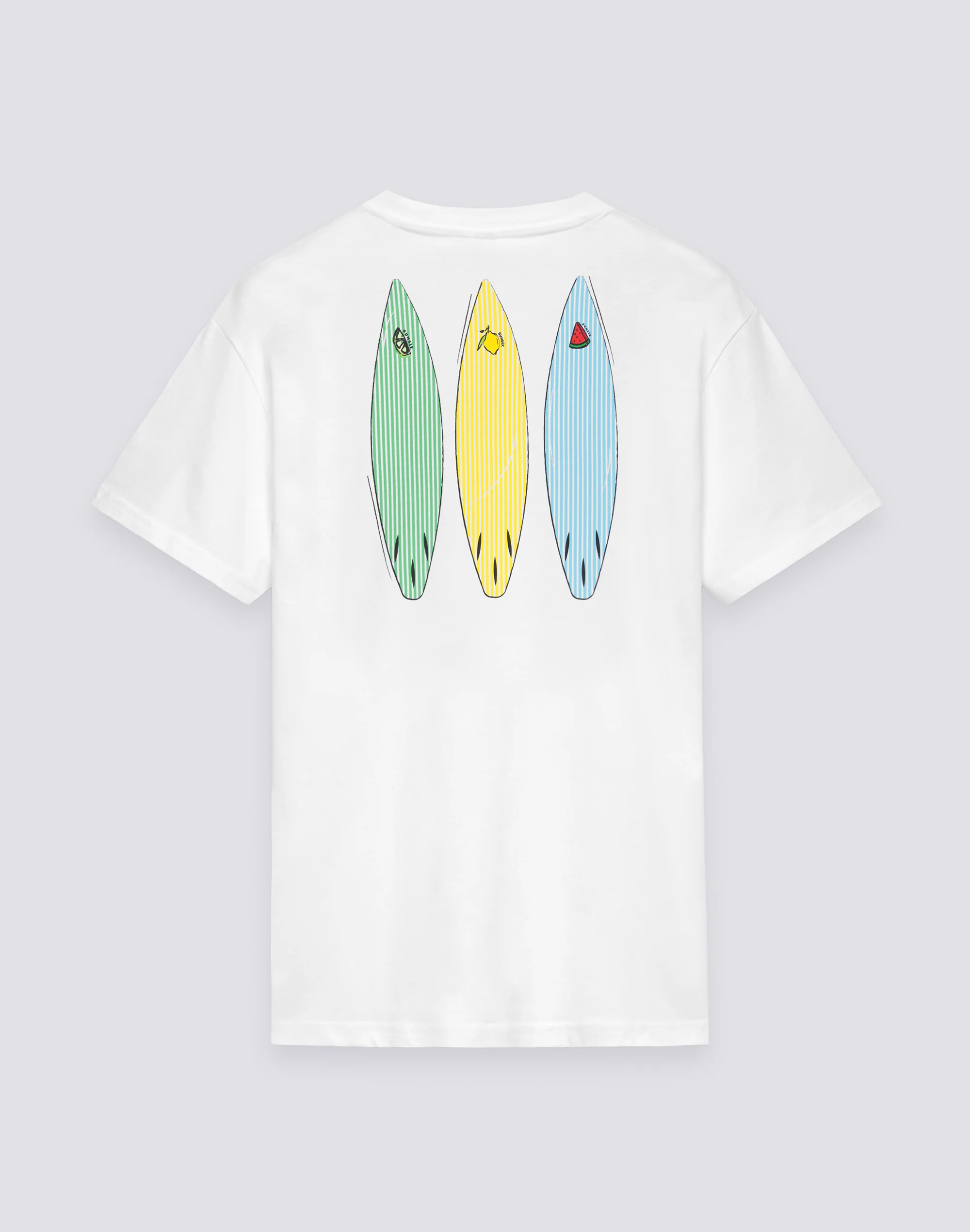 T-SHIRT UOMO A GIROCOLLO CON STAMPA TIDAL SURFER - Image 6