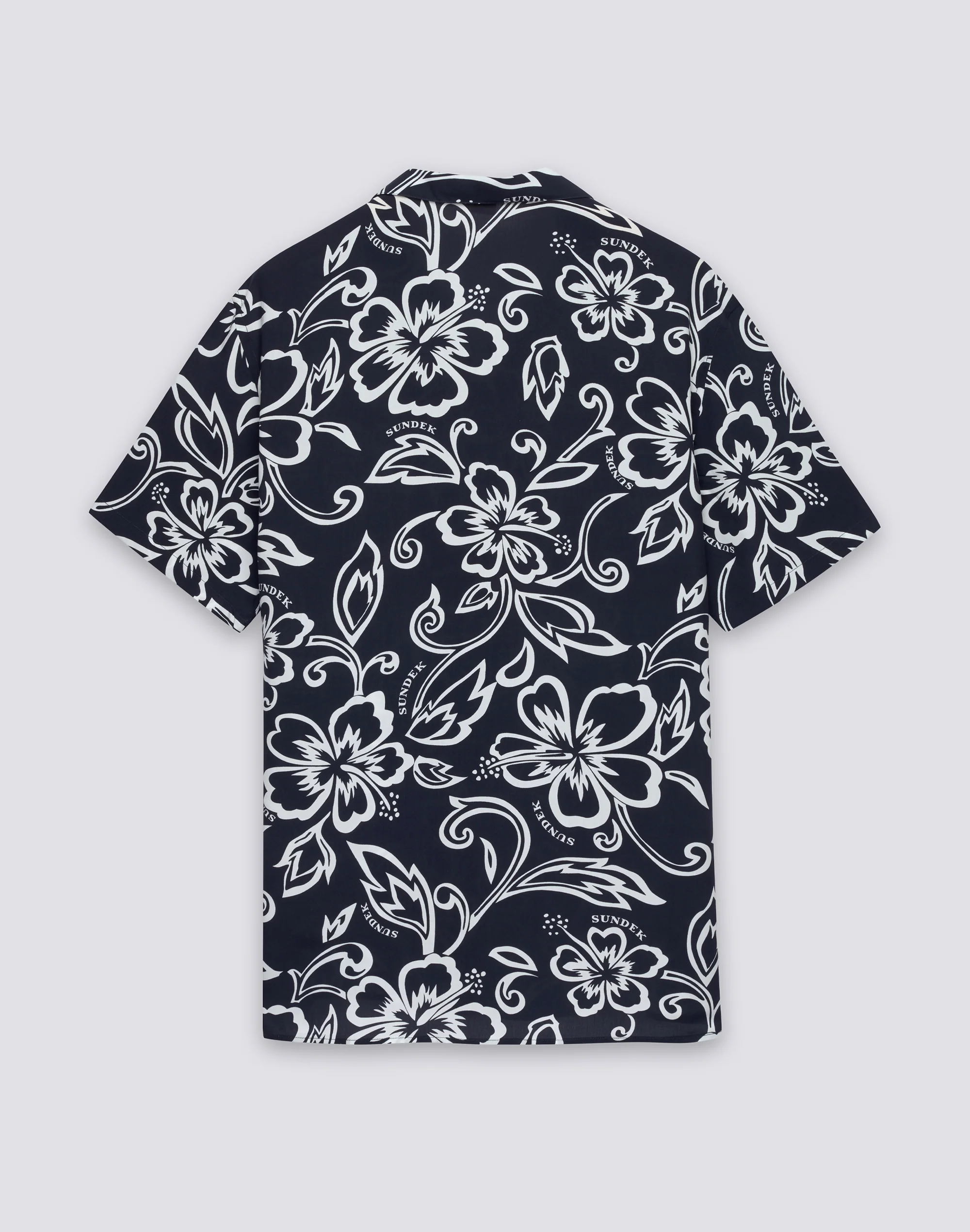 CAMICIA UOMO STAMPATA IN VISCOSA POPELINE - Image 6