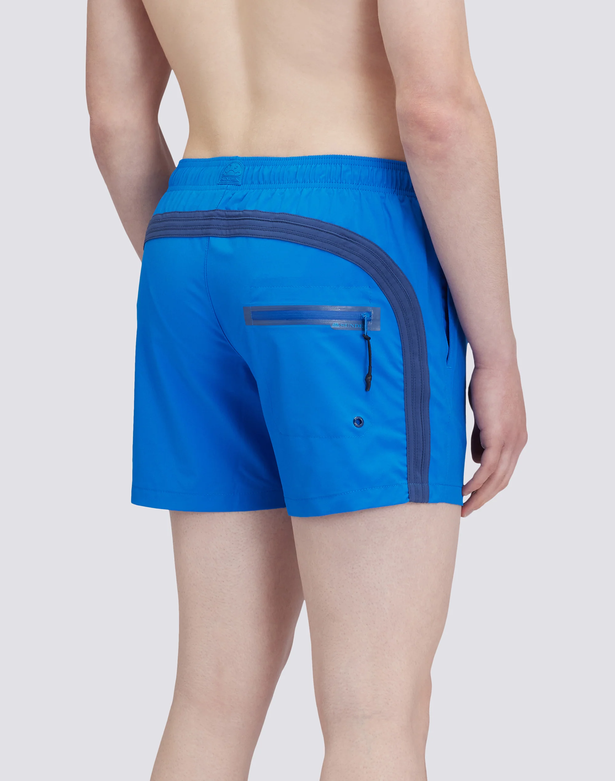 COSTUME DA BAGNO CORTO VITA ELASTICATA STRETCH CON TASCA