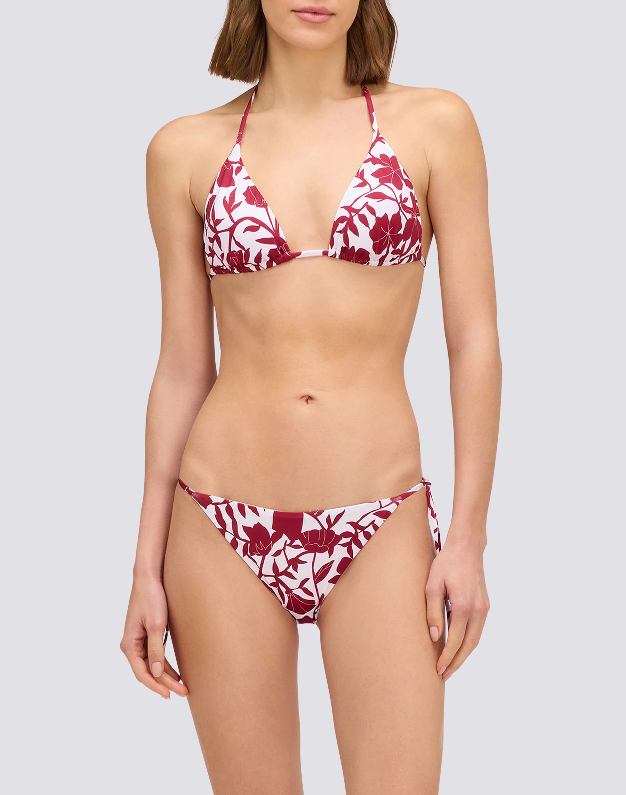 ANITA - BIKINI SLIP CON FIANCHI REGOLABILI STAMPA PATCHY FLOWERS - Image 5