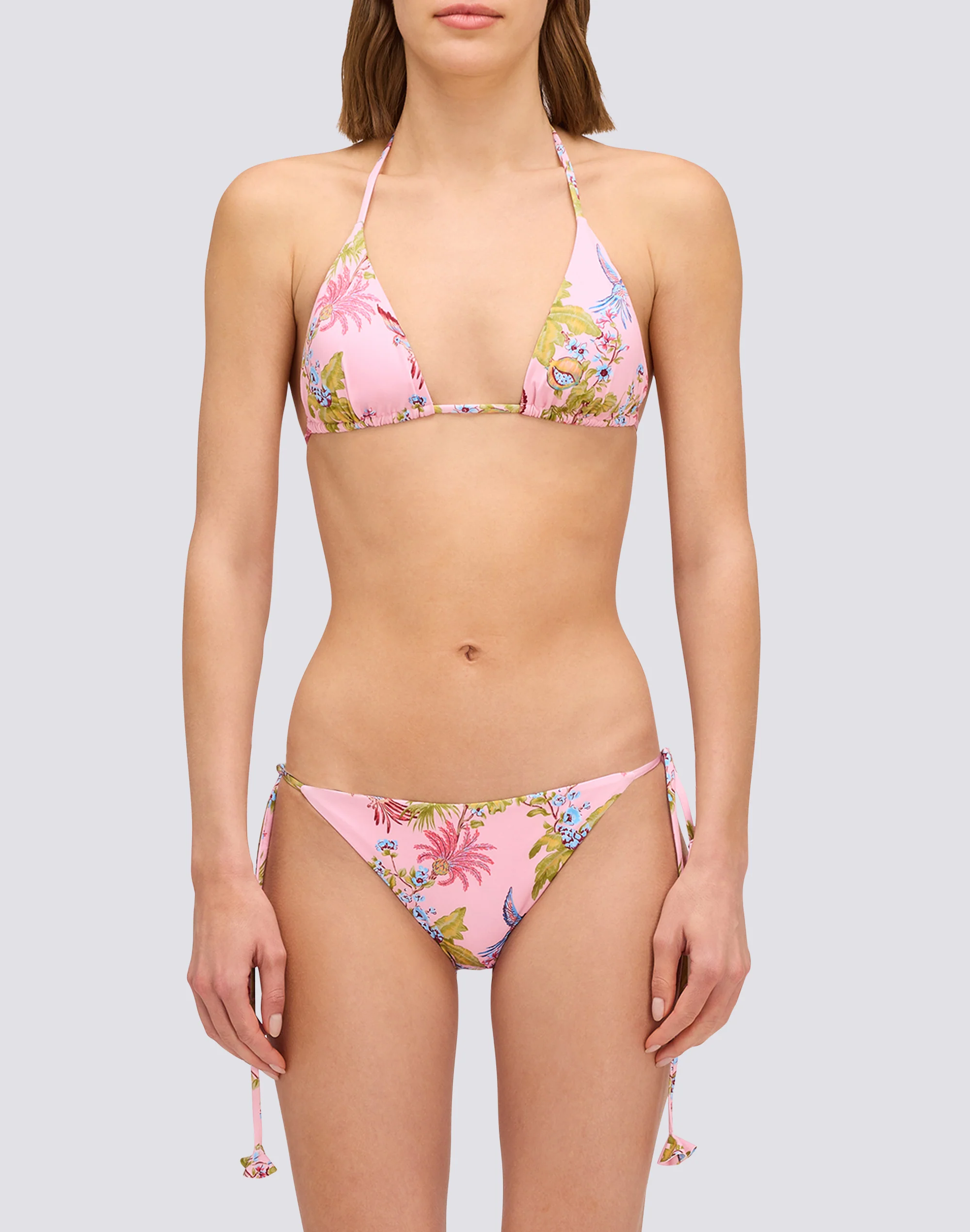 ANITA - SLIP BIKINI CON LACCI REGOLABILI STAMPA SWEET PARROT - Image 3