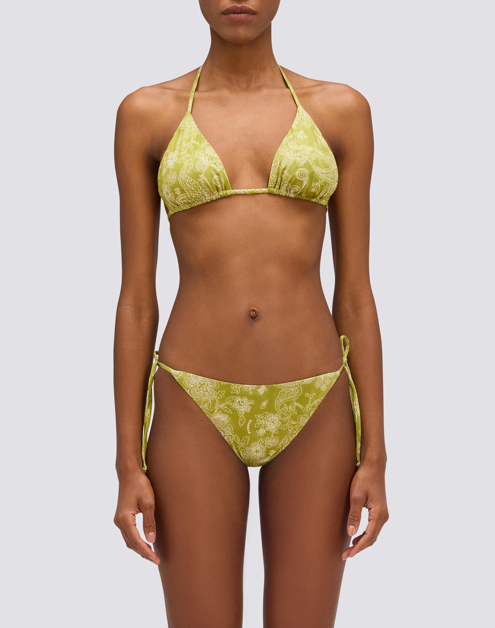 ANITA - SLIP BIKINI A LACCETTI FANTASIA HIBI PAISLEY BANDANA - Image 3