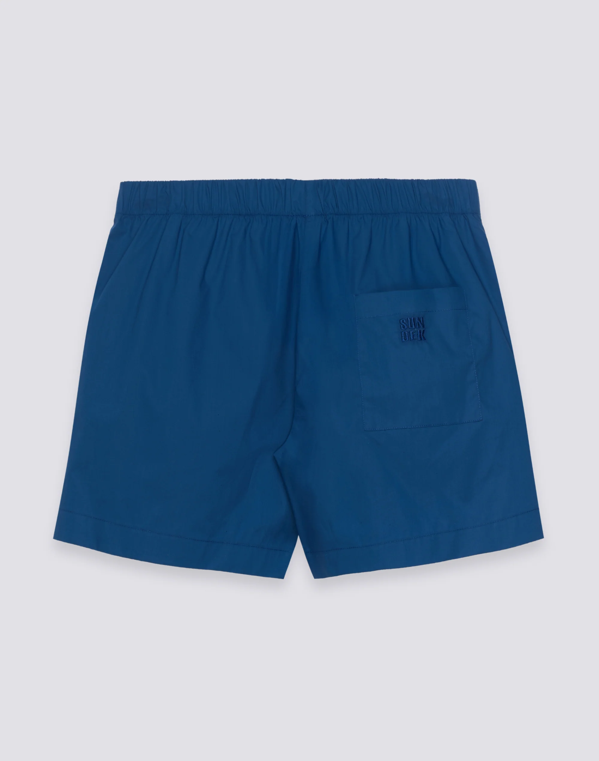 SHORTS DONNA A VITA ELASTICATA IN POPELINE DI COTONE - Image 5
