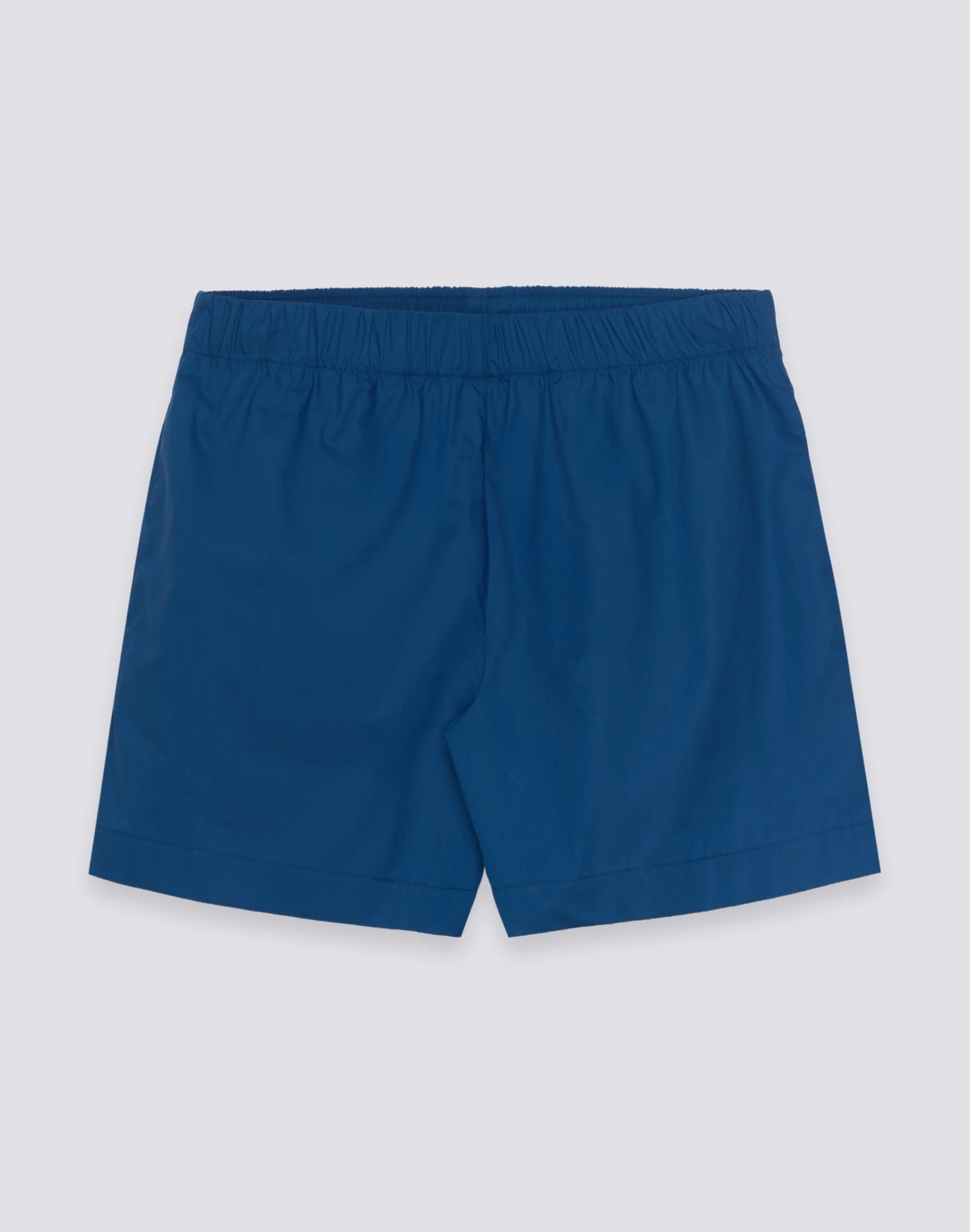 SHORTS DONNA A VITA ELASTICATA IN POPELINE DI COTONE - Image 6