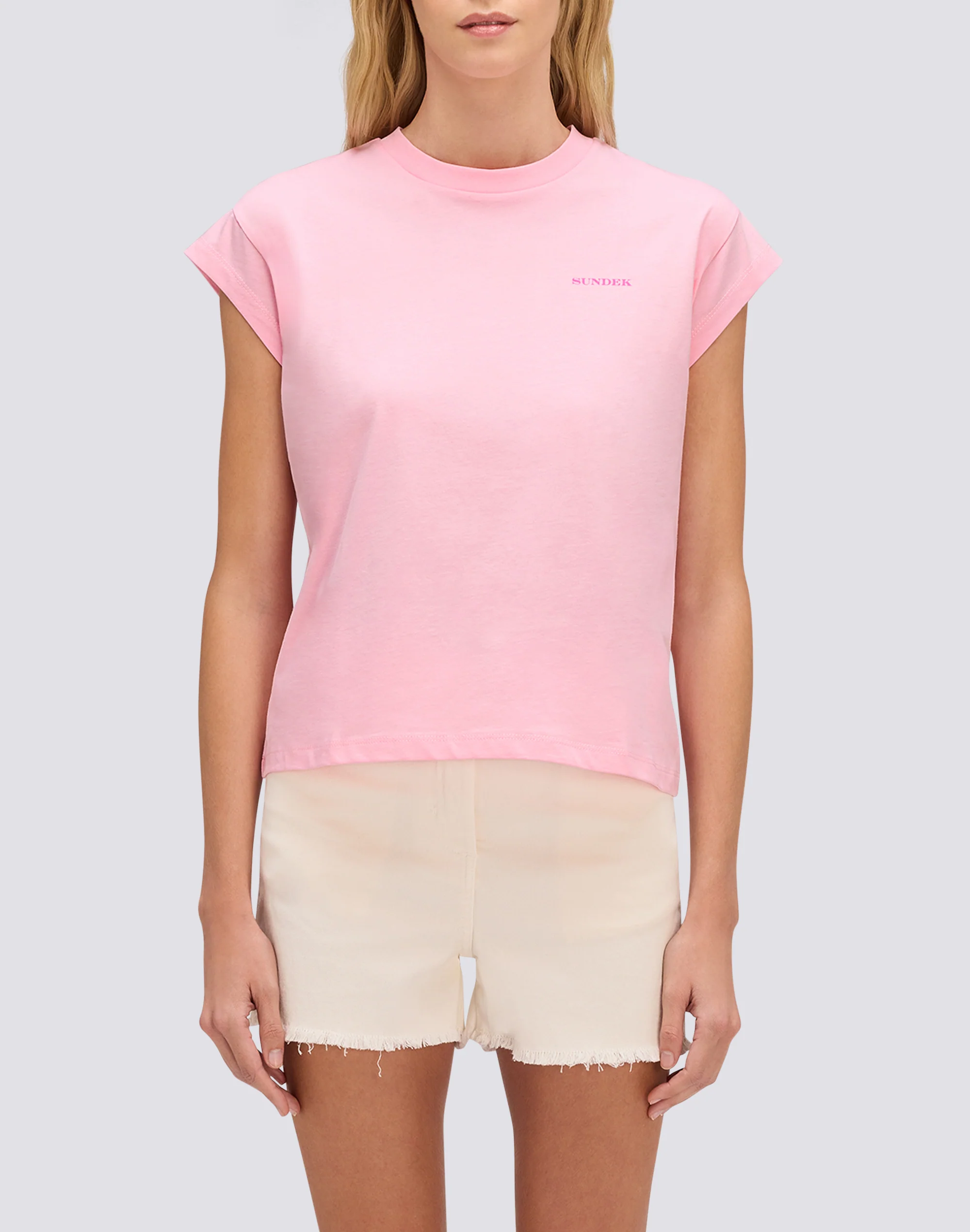 T-SHIRT DONNA CON STAMPA DEGRADÉ - Image 2