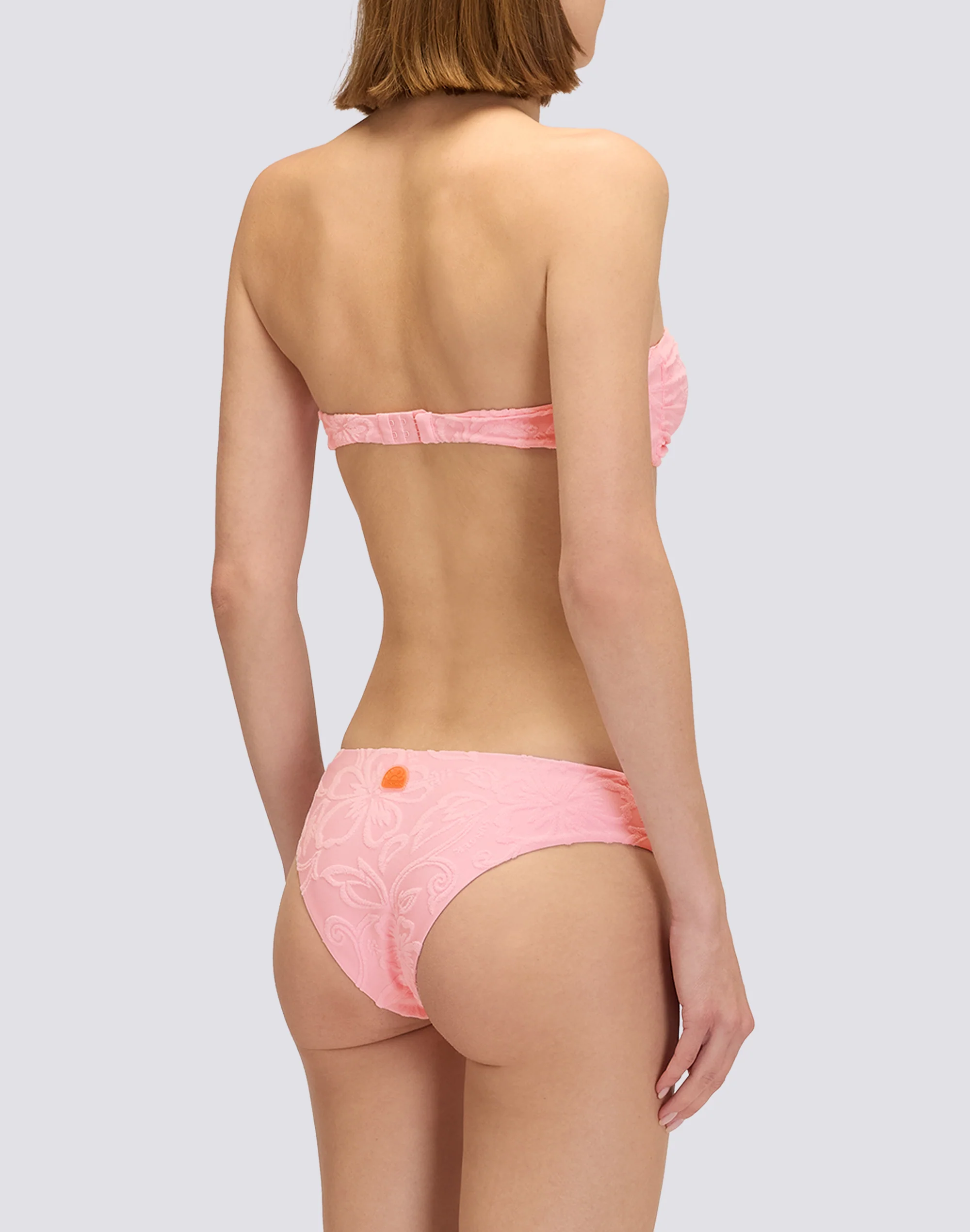GARDNER BIKINI TOP A FASCIA IN SPUGNA E MOTIVO SK23 - Image 2