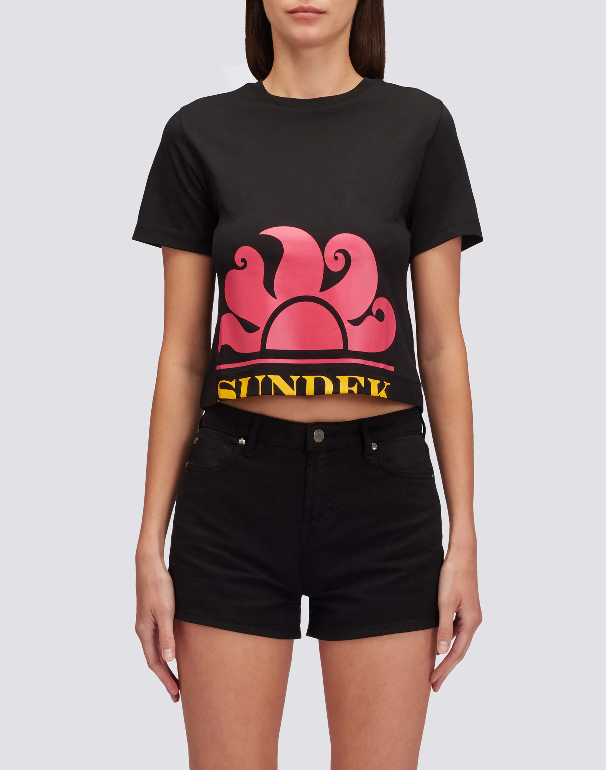 T-SHIRT CROP DONNA