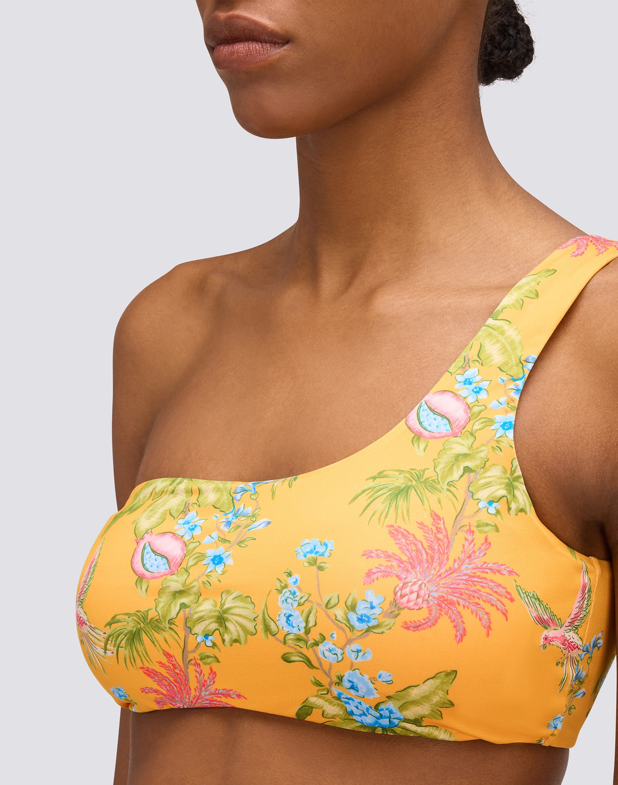 BIKINI TOP MONOSPALLA STAMPA SWEET PARROT - Image 4